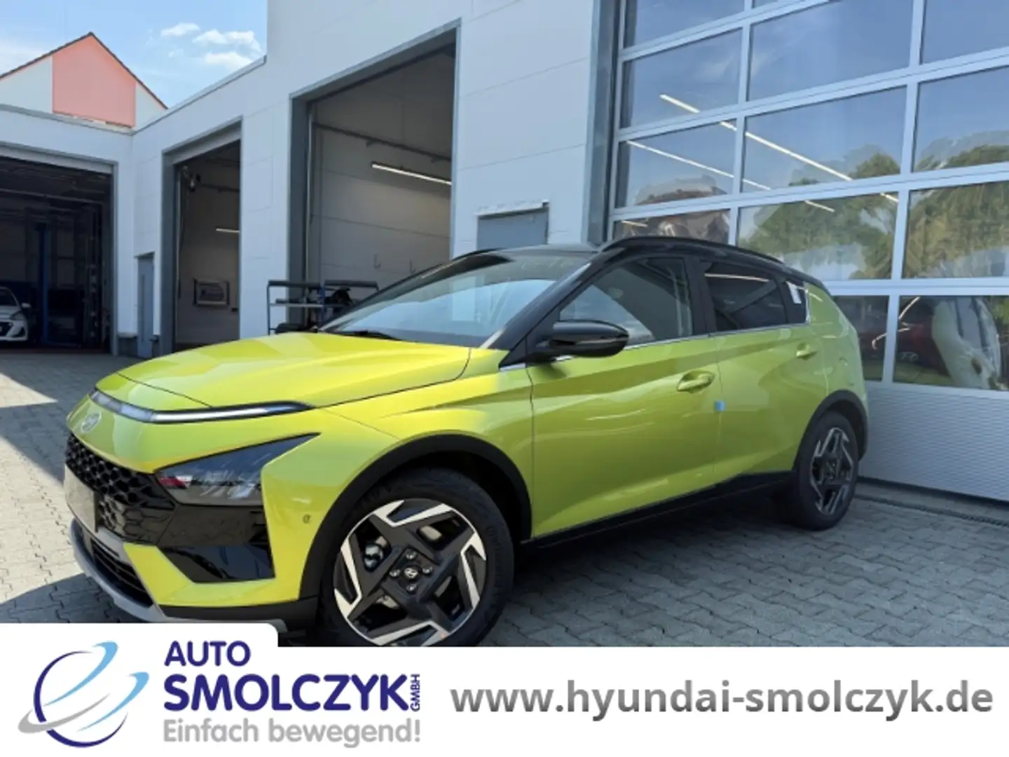 Hyundai BAYON 1.0 PRIME +DACHLACKIERUNG+ASSISTENZ+BOSE+ Gelb - 1
