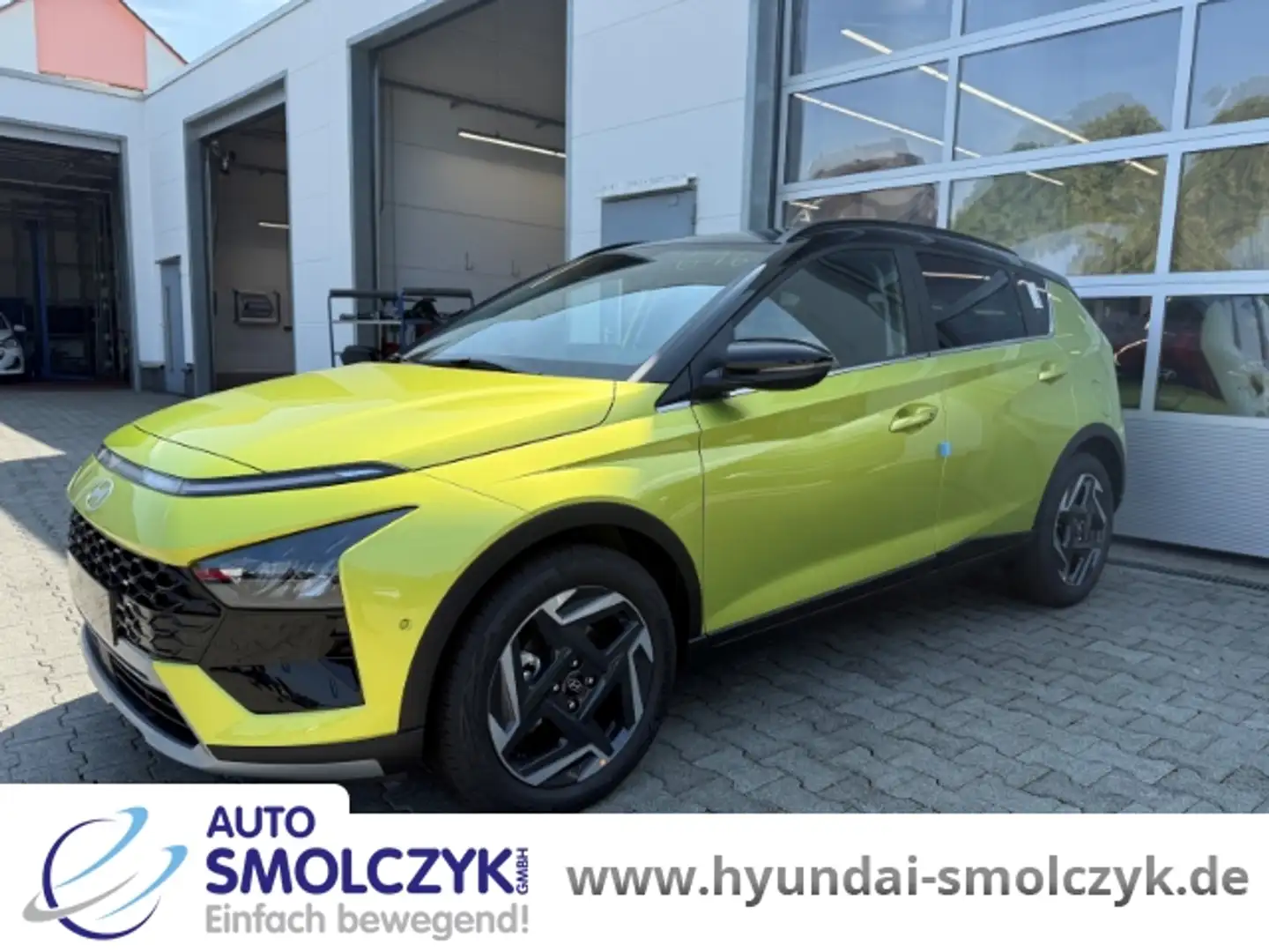 Hyundai BAYON 1.0 PRIME +DACHLACKIERUNG+ASSISTENZ+BOSE+ Gelb - 2