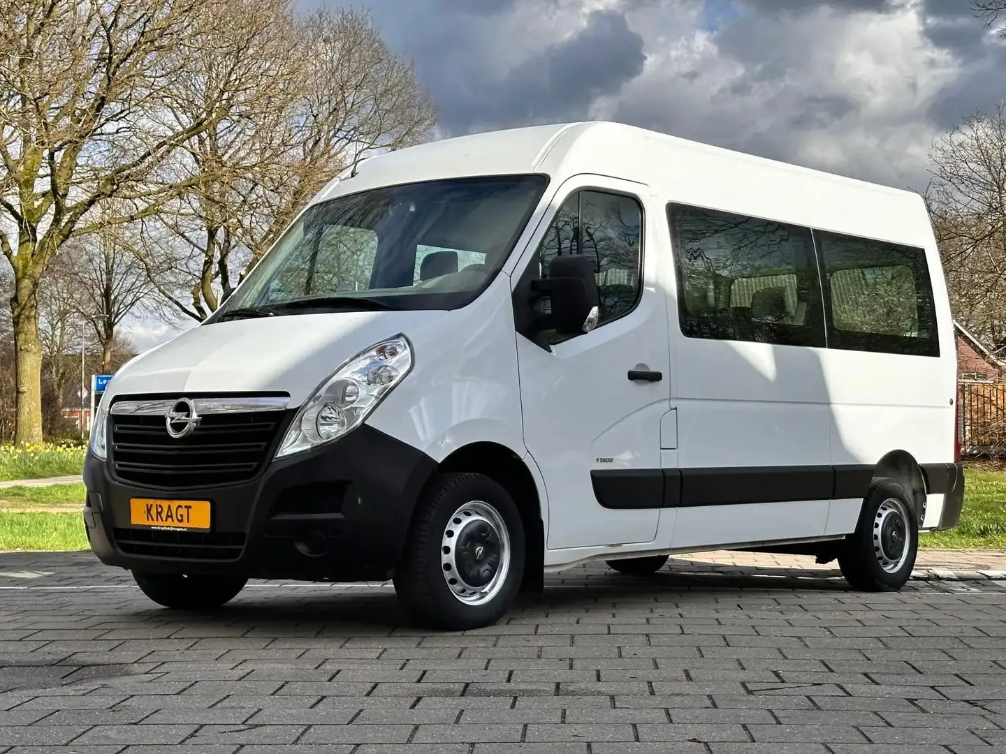 Opel Movano 2.3 dCi 9 persoons, MARGE PRIJS, Airco, EURO6 Beyaz - 1