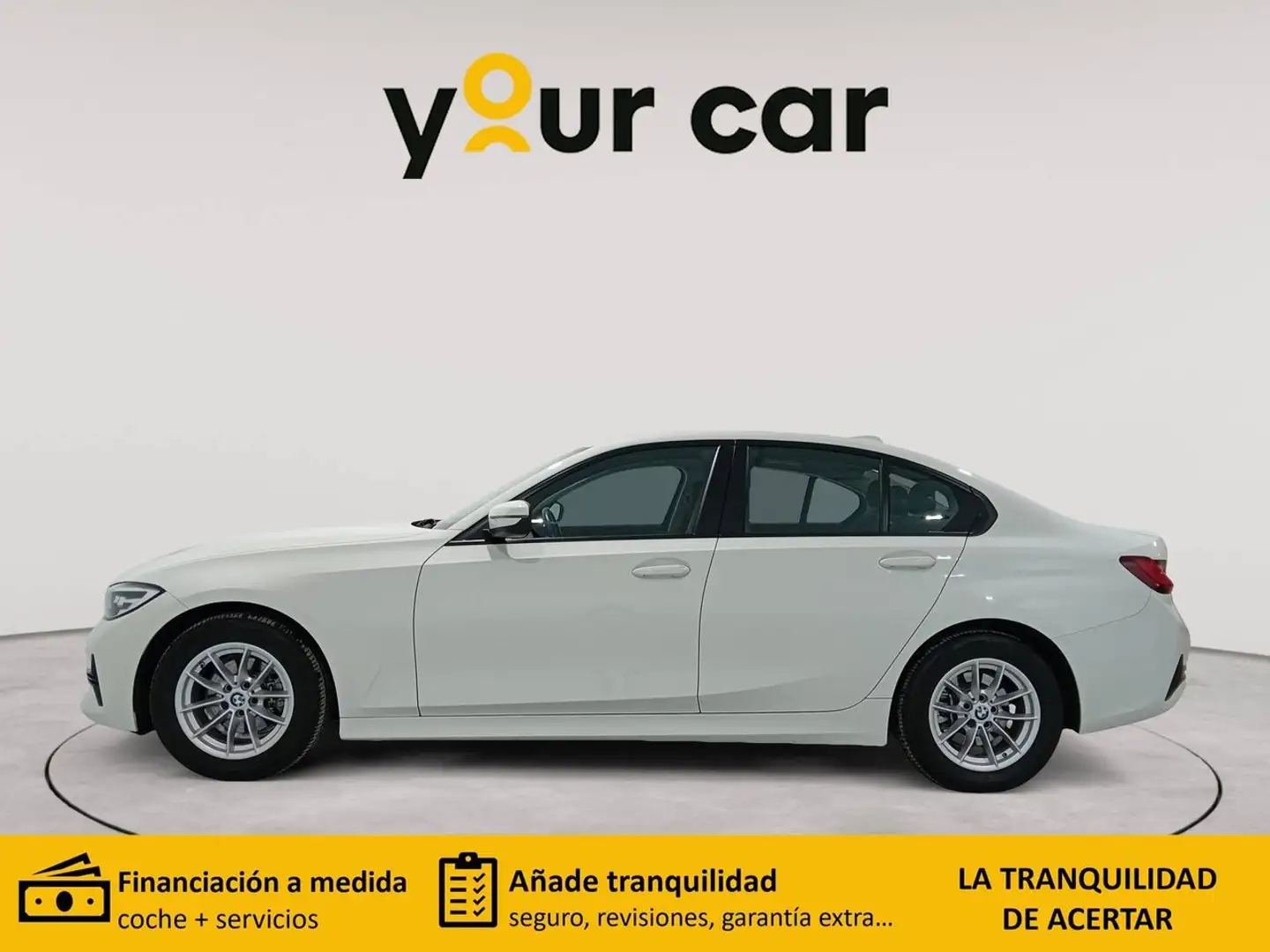 BMW 318 318d Auto. Blanc - 2