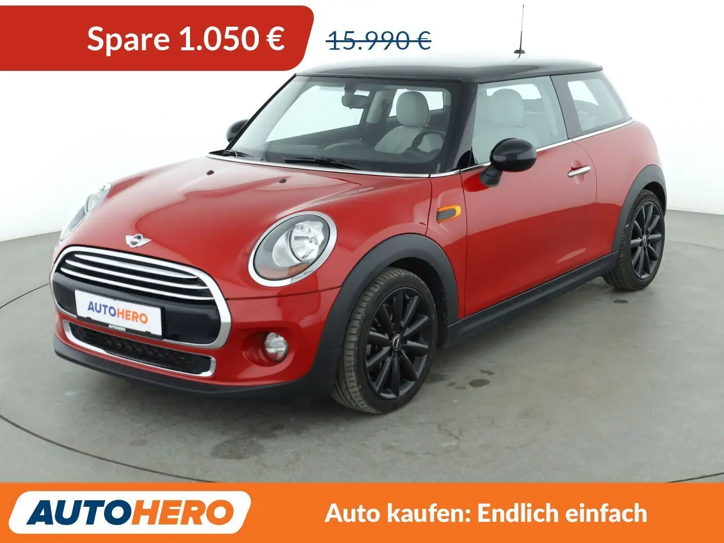 MINI Cooper Cooper Aut.*PDC*SHZ*ALU*KLIMA* Rot - 1