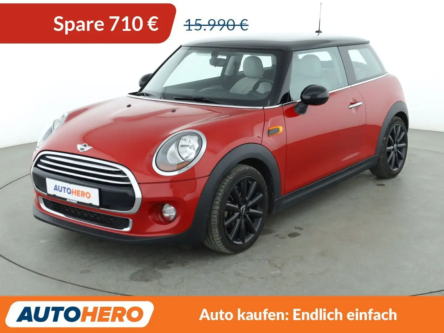 MINI Cooper Cooper Aut.*PDC*SHZ*ALU*KLIMA* Rot - 1