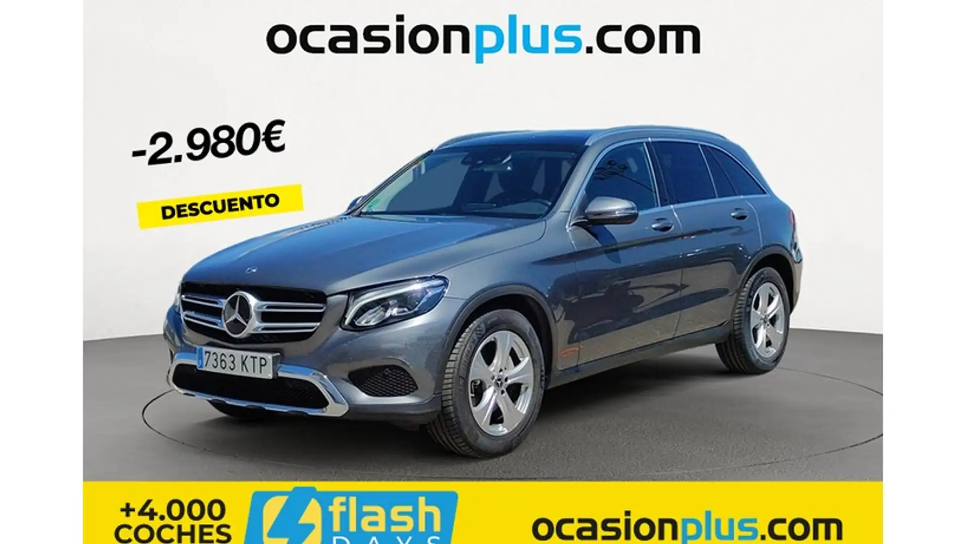 Mercedes-Benz GLC 220 220d 4Matic Aut. Gris - 1