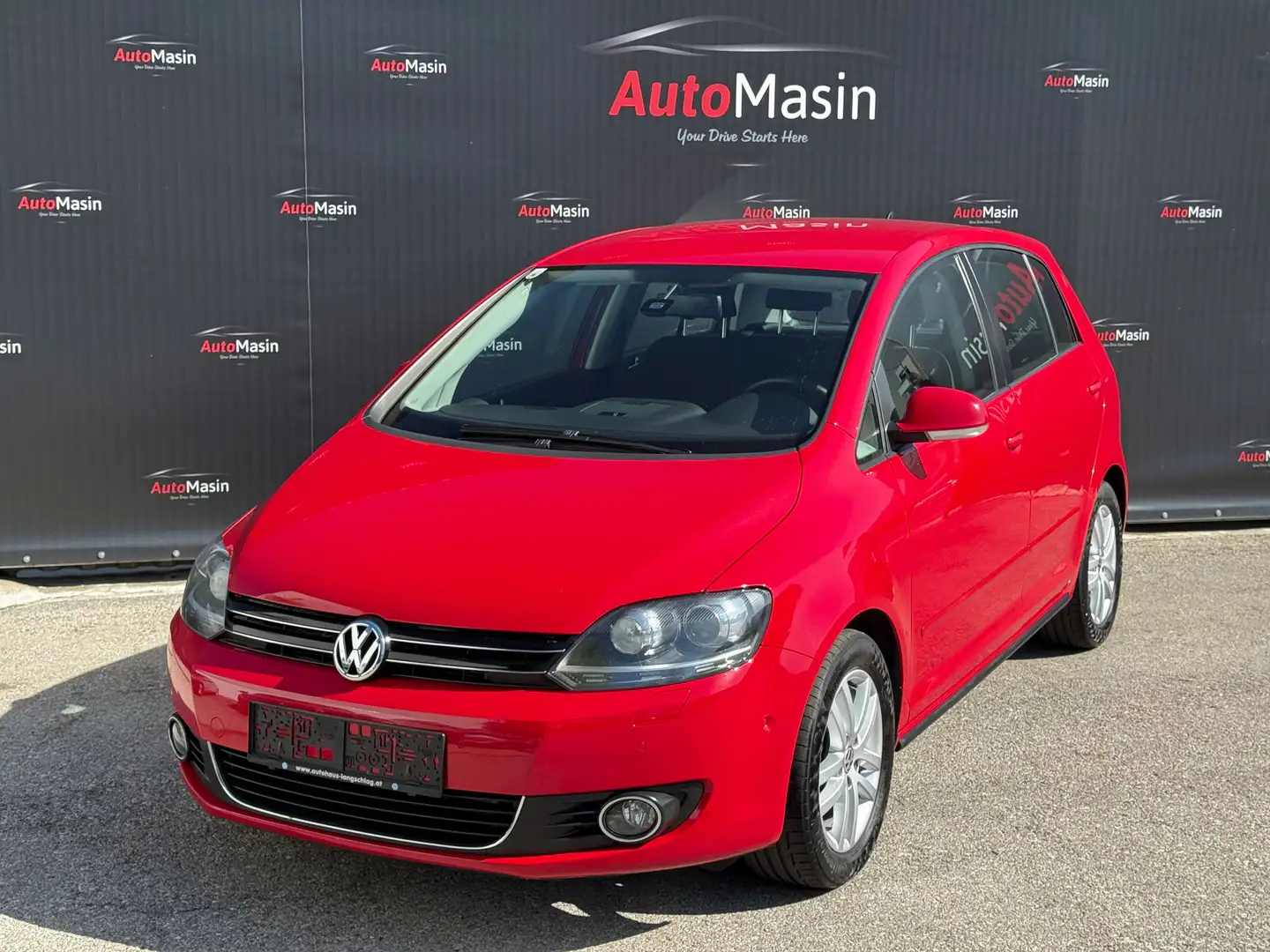 Volkswagen Golf Plus Highline 1,6 TDI DPF DSG AUTOMATIK Rouge - 1