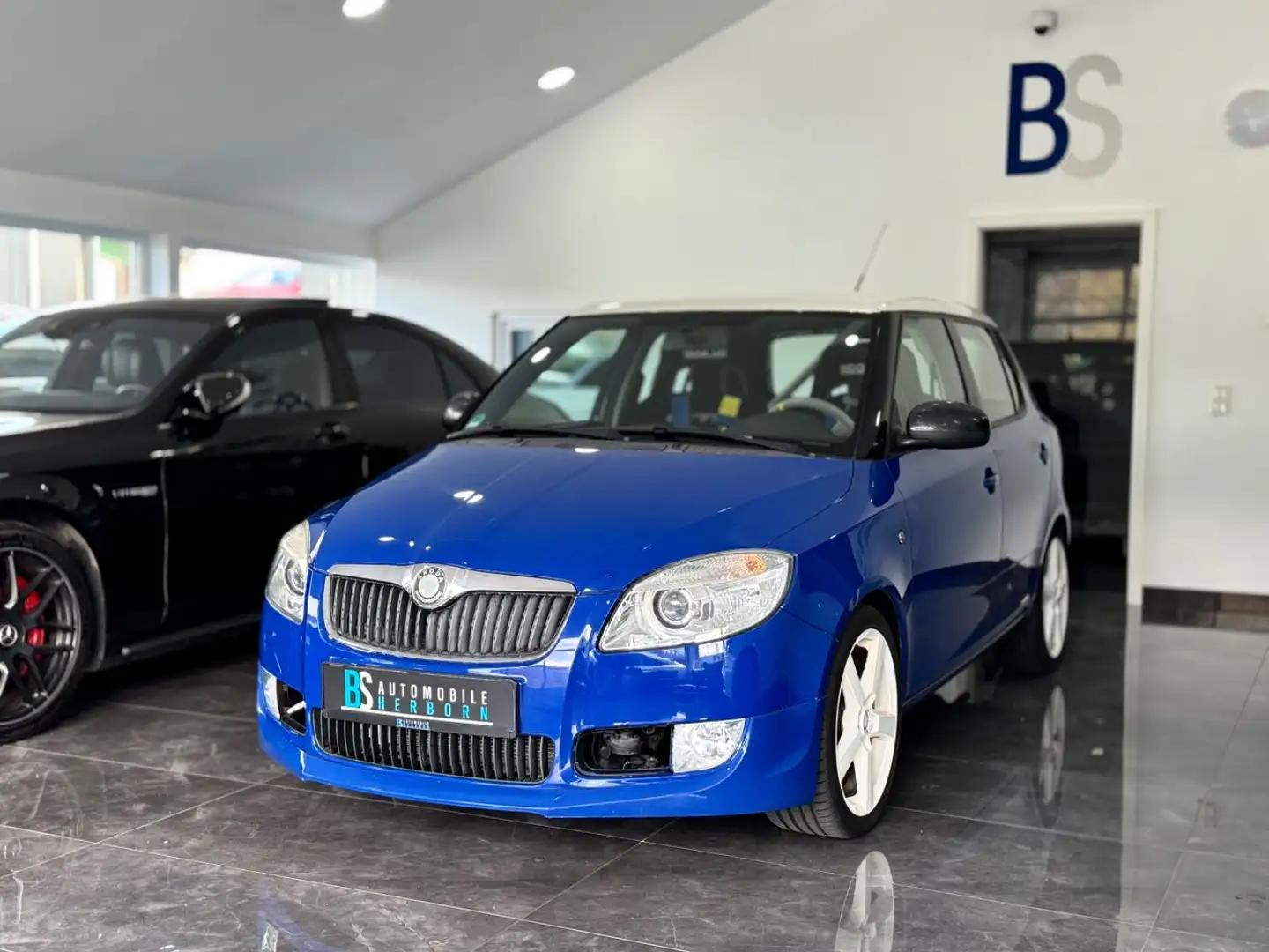 Skoda Fabia Sport/Recaro/Überrollbügel/1.Hand Blue - 2