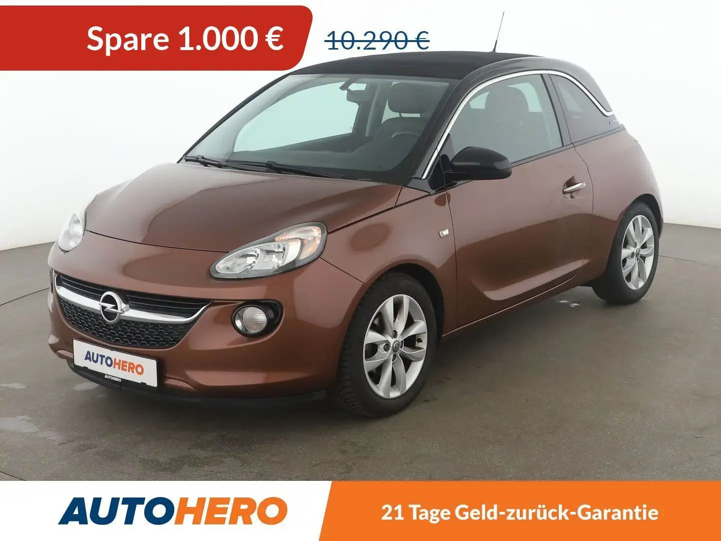 Opel Adam 1.4 Open Air 120 Jahre*TEMPO*PDC*SHZ*KLIMA* Braun - 1