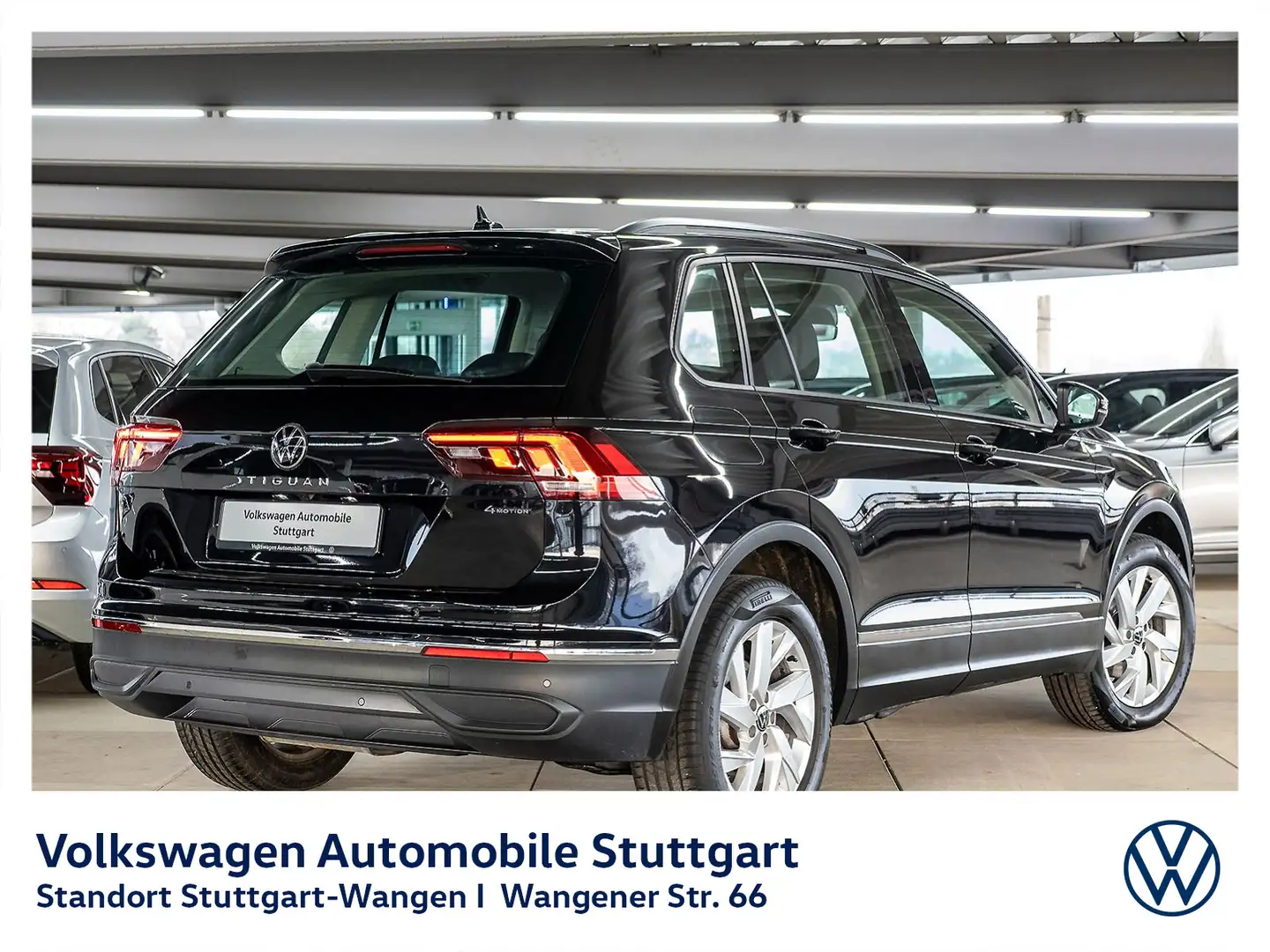 Volkswagen Tiguan Life 2.0 TDI DSG Navi Kamera AHK ACC LED Schwarz - 2