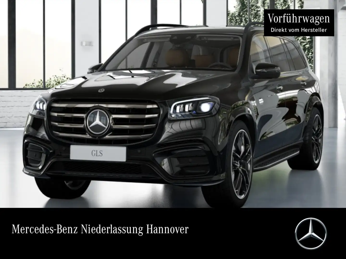 Mercedes-Benz GLS 450 d 4M AMG+NIGHT+PANO+360+AHK+MULTIBEAM+HUD Schwarz - 1