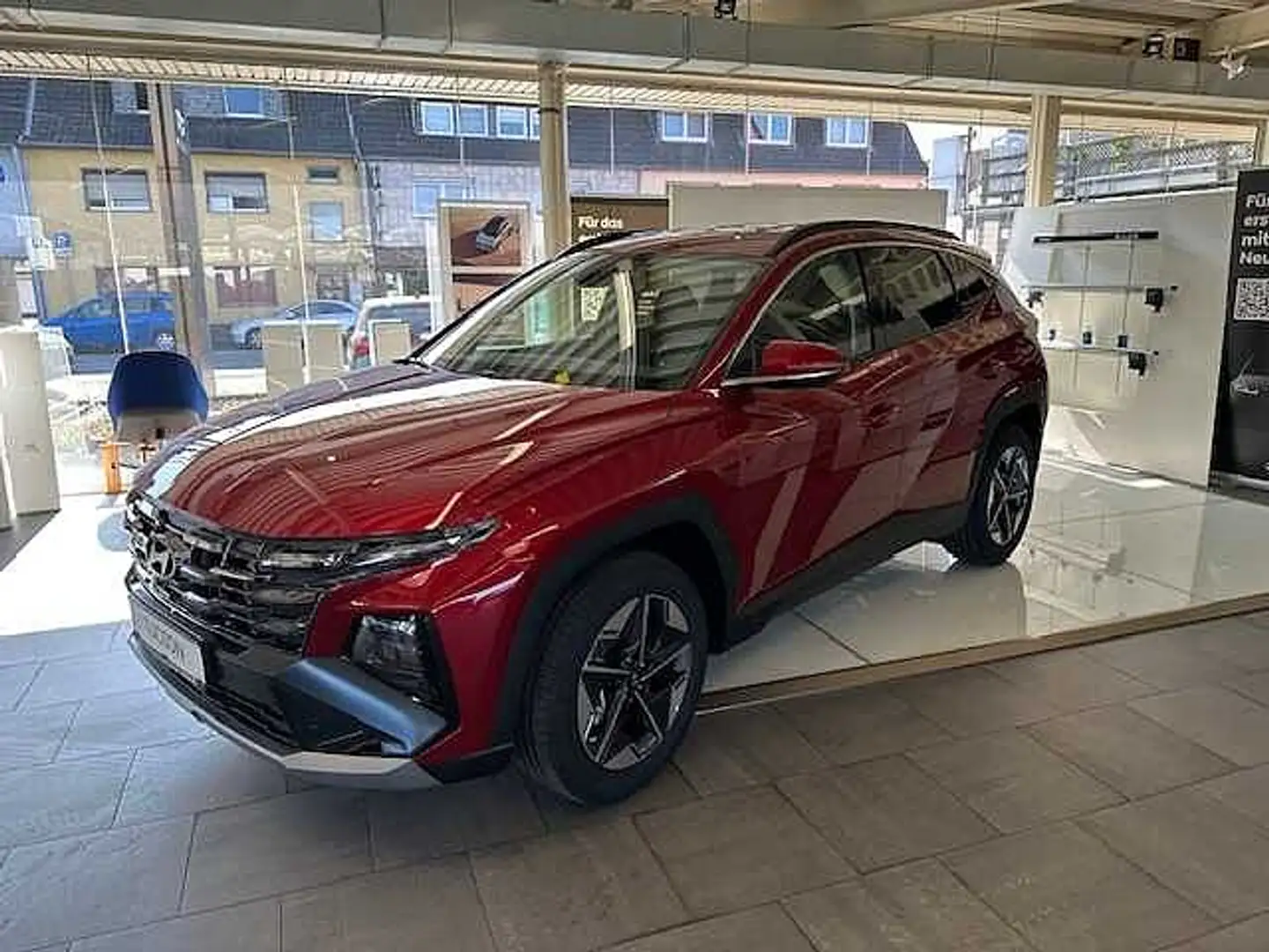 Hyundai TUCSON 1.6 T-GDi 48V-Hybrid 4WD DCT Comfort*Navi*LED Rouge - 1