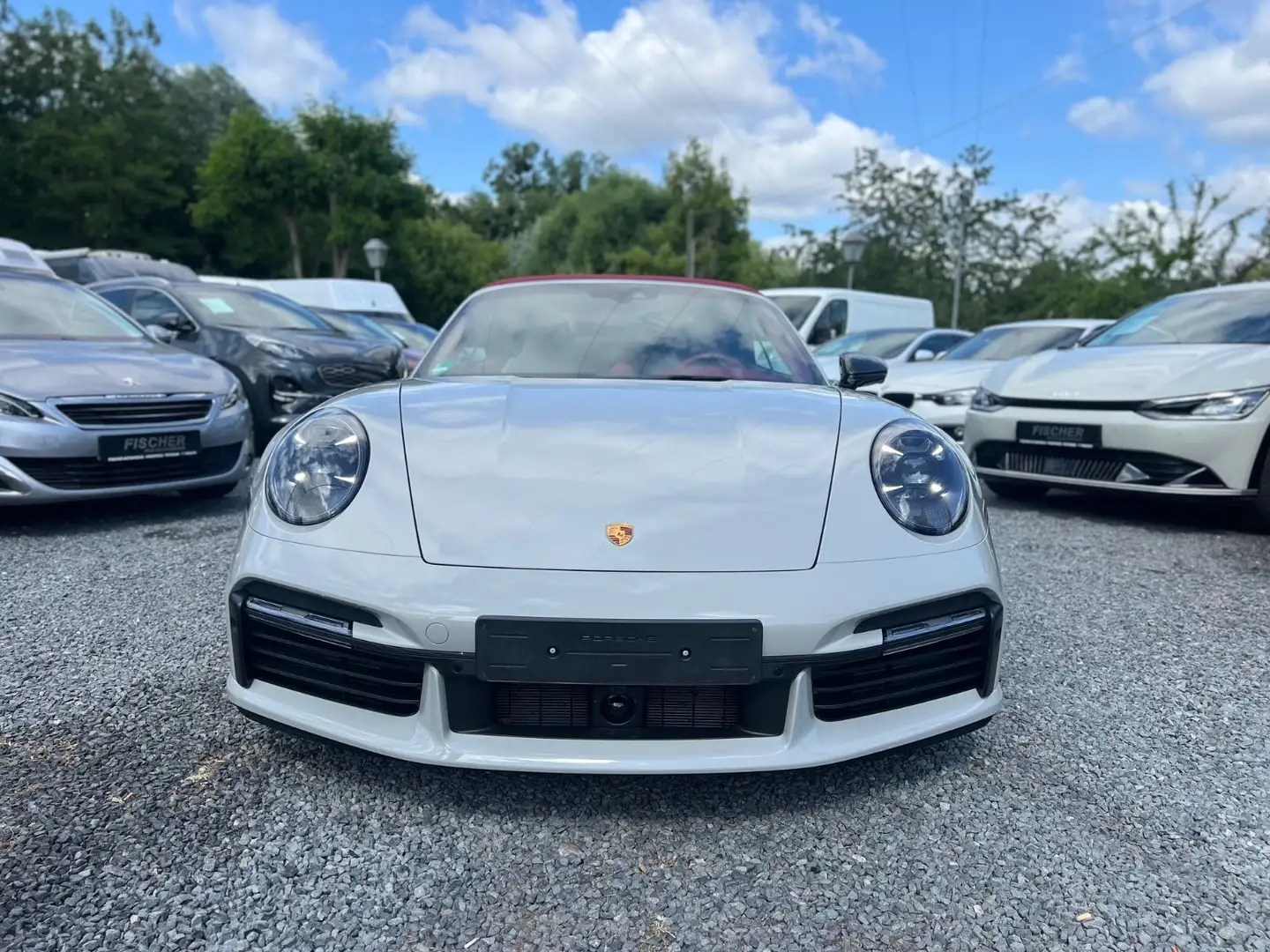 Porsche 992 911 Turbo S+M-LED+NAV+BURMESTER+1 HAND+APPROVED+ Grau - 2