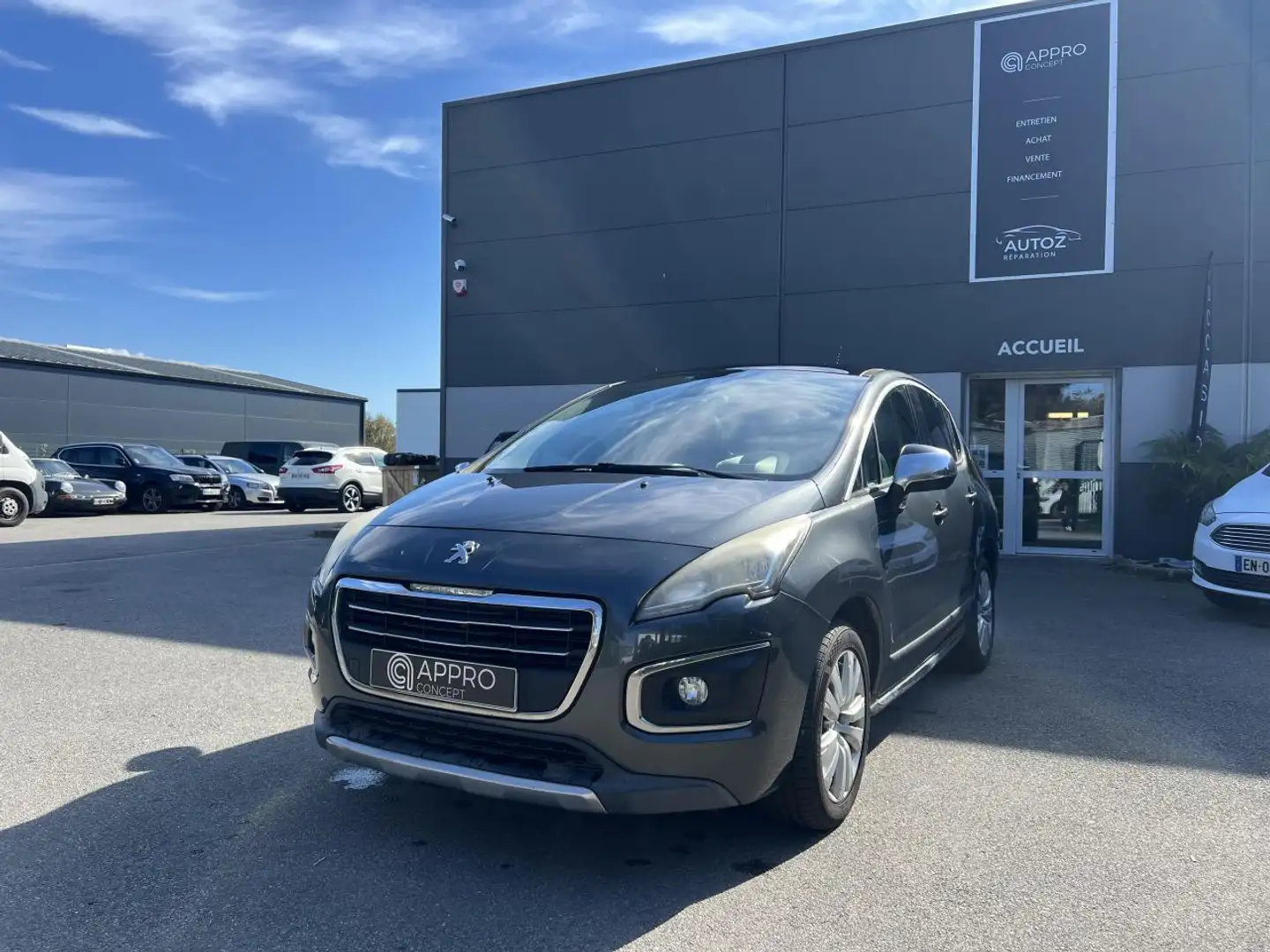 Peugeot 3008 1.6 e-HDi FAP - 115 - BV ETG6 Allure PHASE 2 Gris - 1