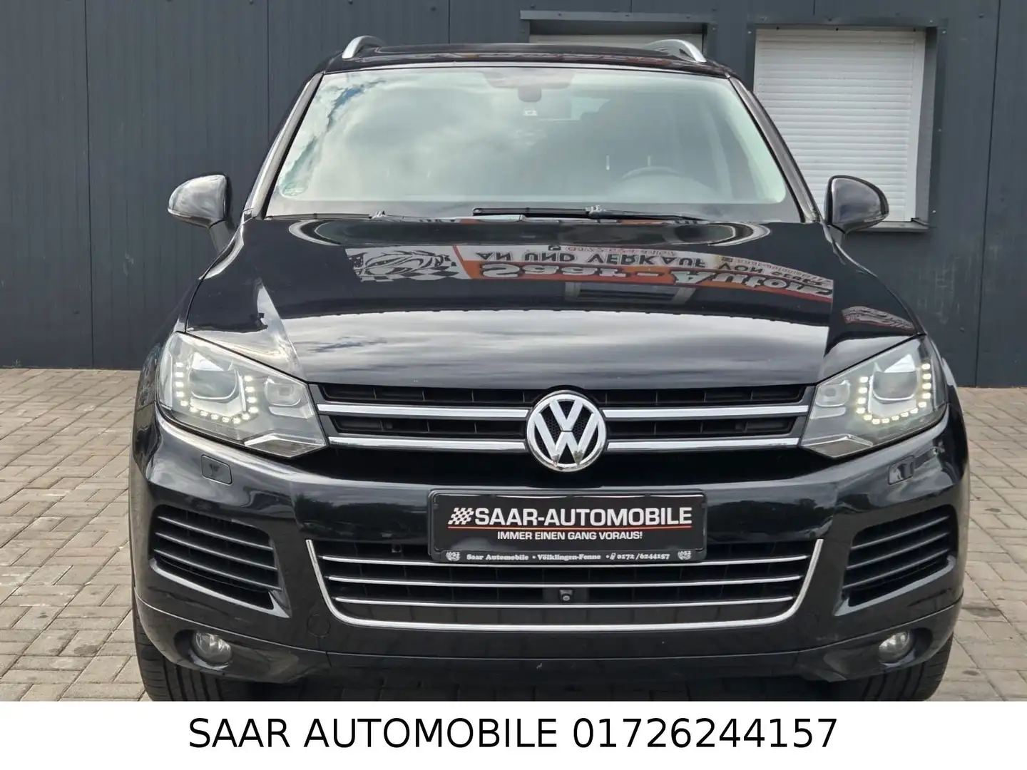 Volkswagen Touareg V6 3.0 TDI /LEDER/NAV/AHK/E.GSD/EURO5 Noir - 2