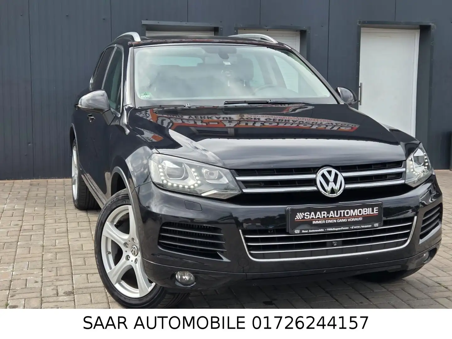 Volkswagen Touareg V6 3.0 TDI /LEDER/NAV/AHK/E.GSD/EURO5 Noir - 1