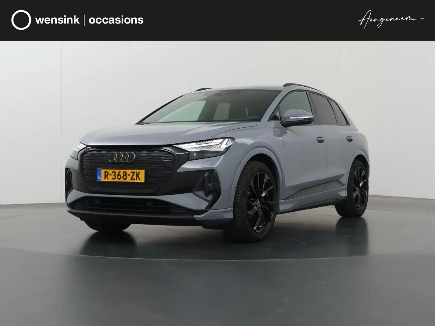 Audi Q4 e-tron 40 S edition 77 kWh | SOH 95,2% | Black-Pack | Spo Grijs - 1
