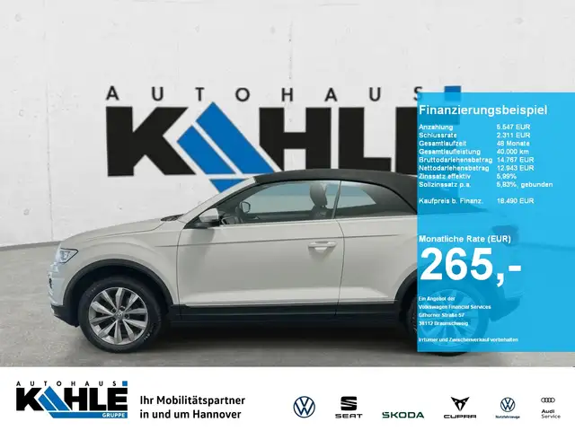 Volkswagen T-Roc Cabriolet 1.0 TSI Style