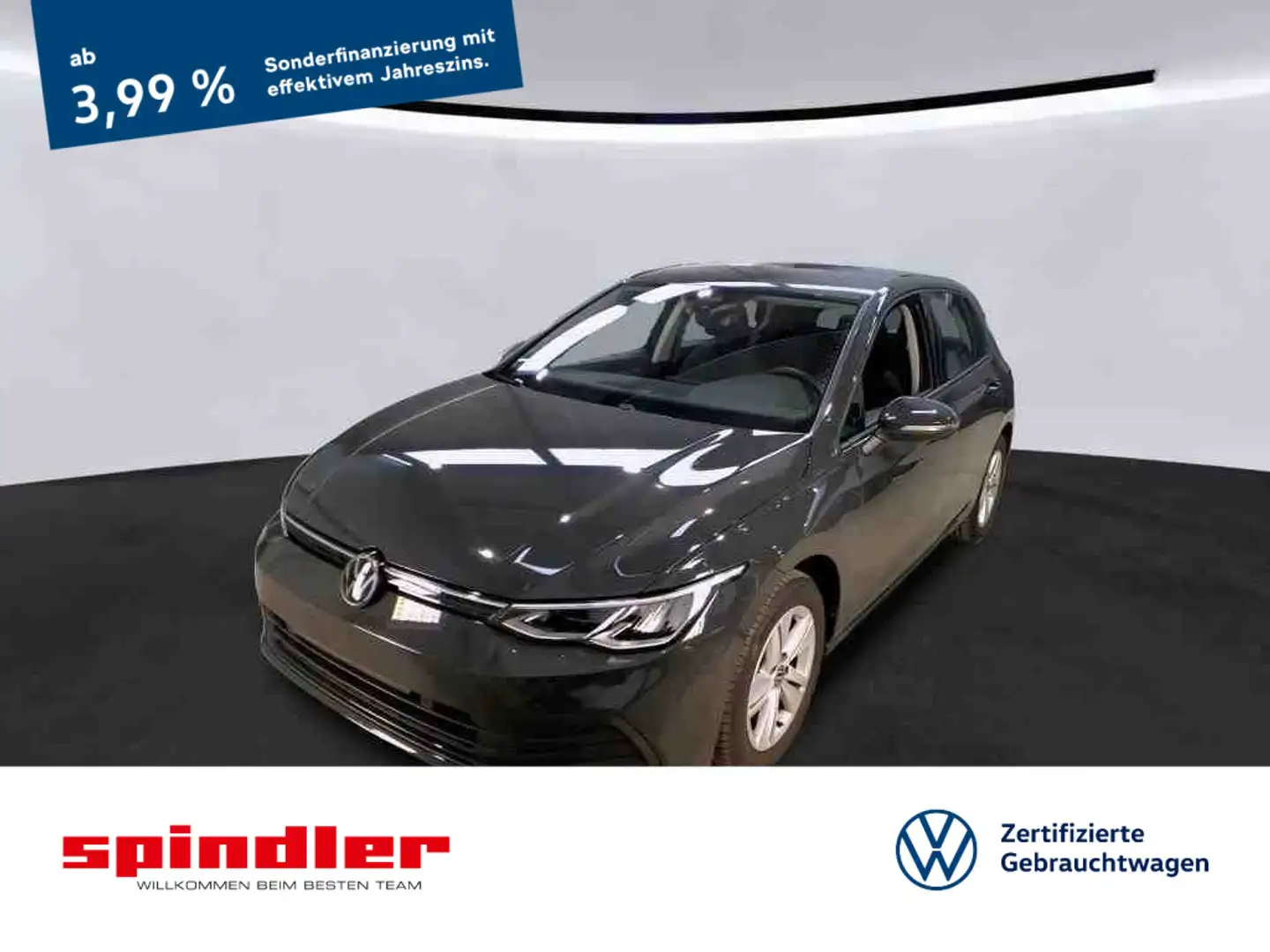 Volkswagen Golf Life VIII 1.5eTSI DSG / Navi, App, RFK, LED Grau - 1