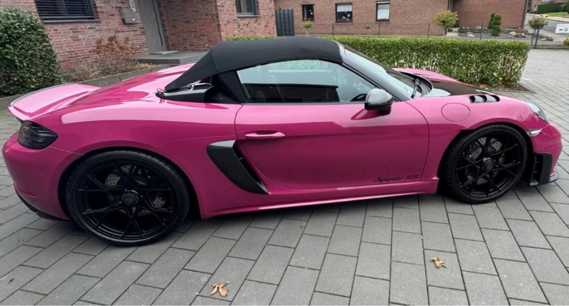 Porsche Boxster RS Weissach Sternrubin Lift LED BOSE Xpe Rouge - 2