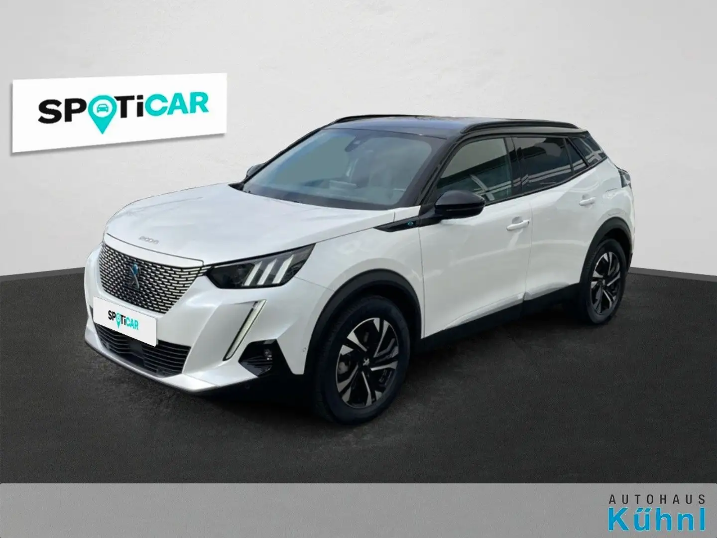 Peugeot 2008 e- GT Elektromotor 136 Weiß - 1