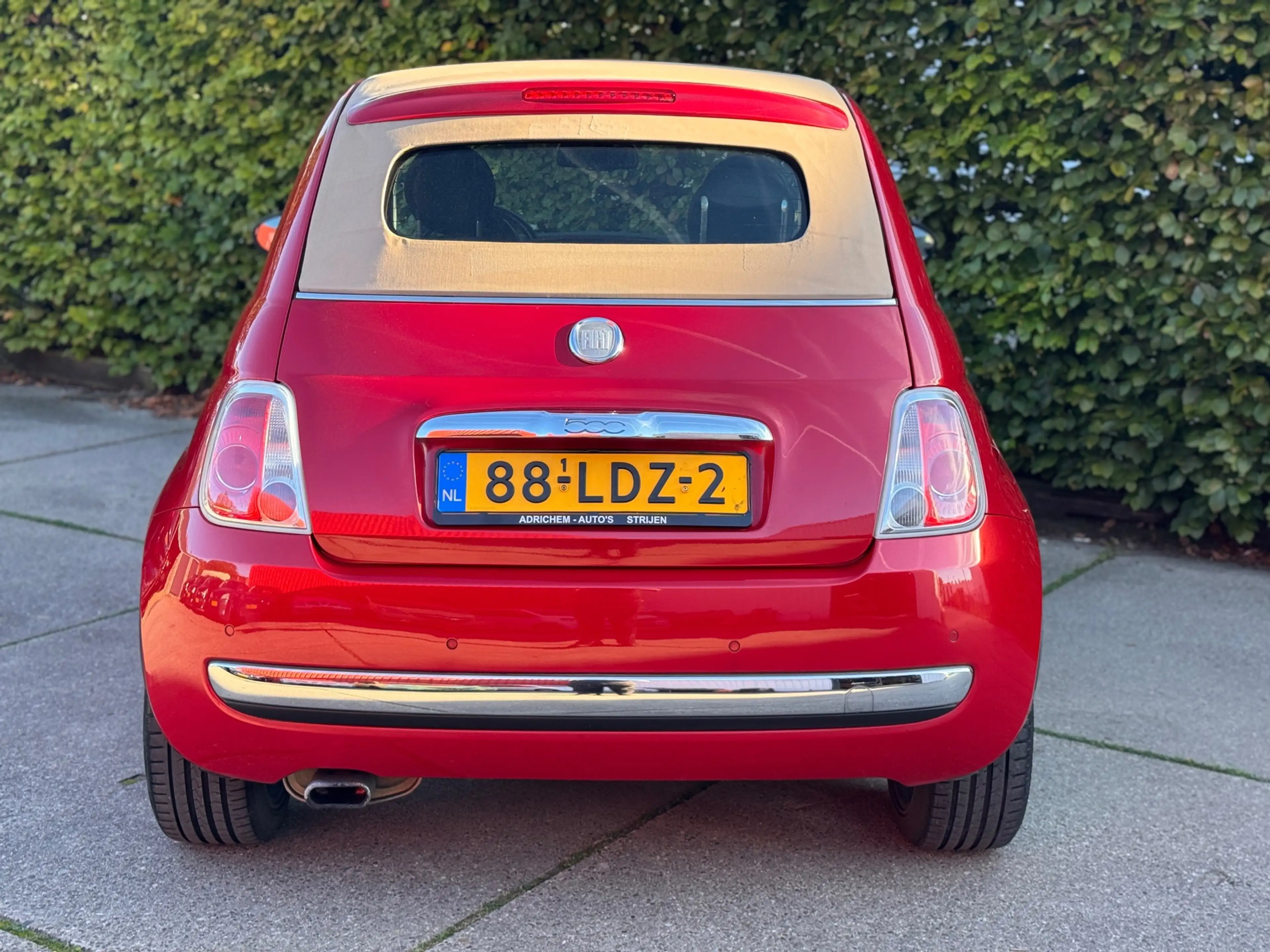 Fiat 500C 1.2 Lounge Cabrio navi App CarPlay Leer — photo 5
