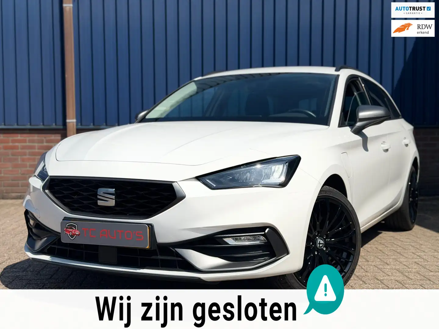 SEAT Leon e-Hybrid Sportstourer 1.4 TSI eHybrid PHEV FR AUTOMAAT 2021 Weiß - 1