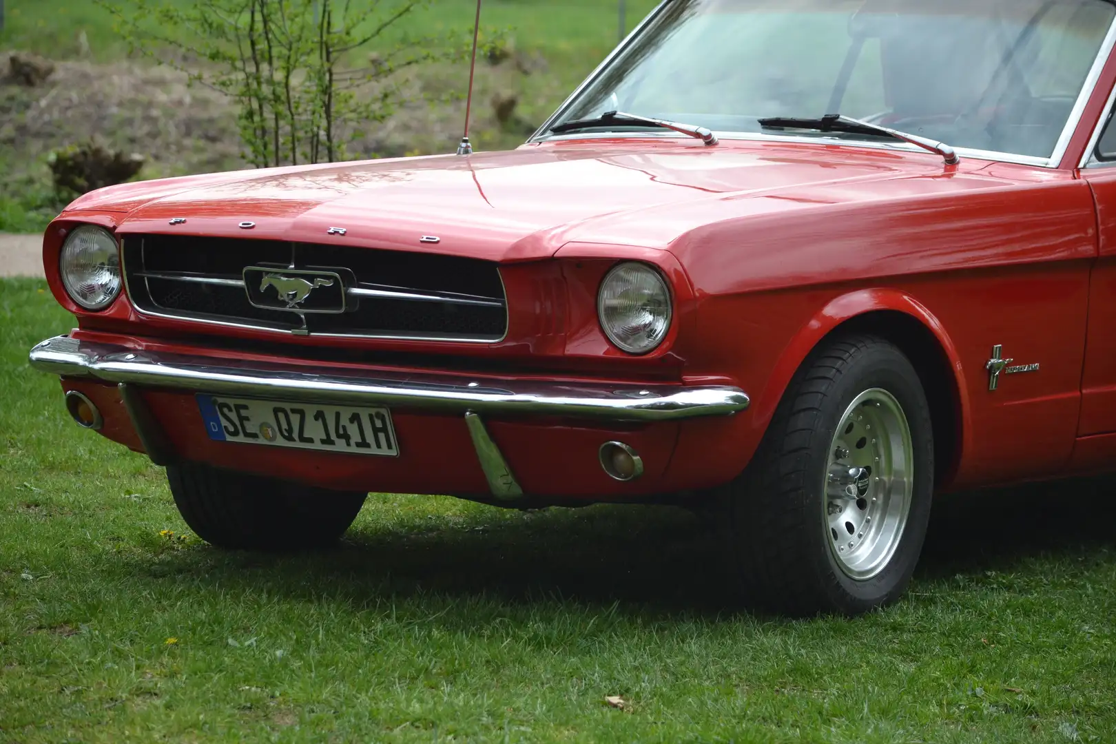 Ford Mustang Kırmızı - 1