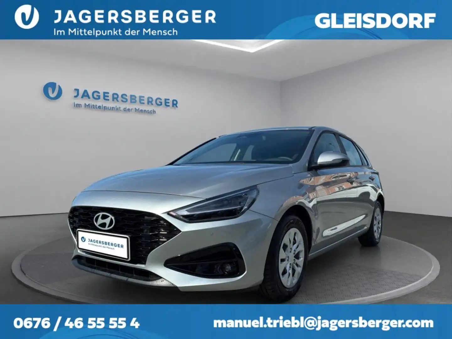 Hyundai i30 Smart Line 1.0 T-GDI Silber - 1