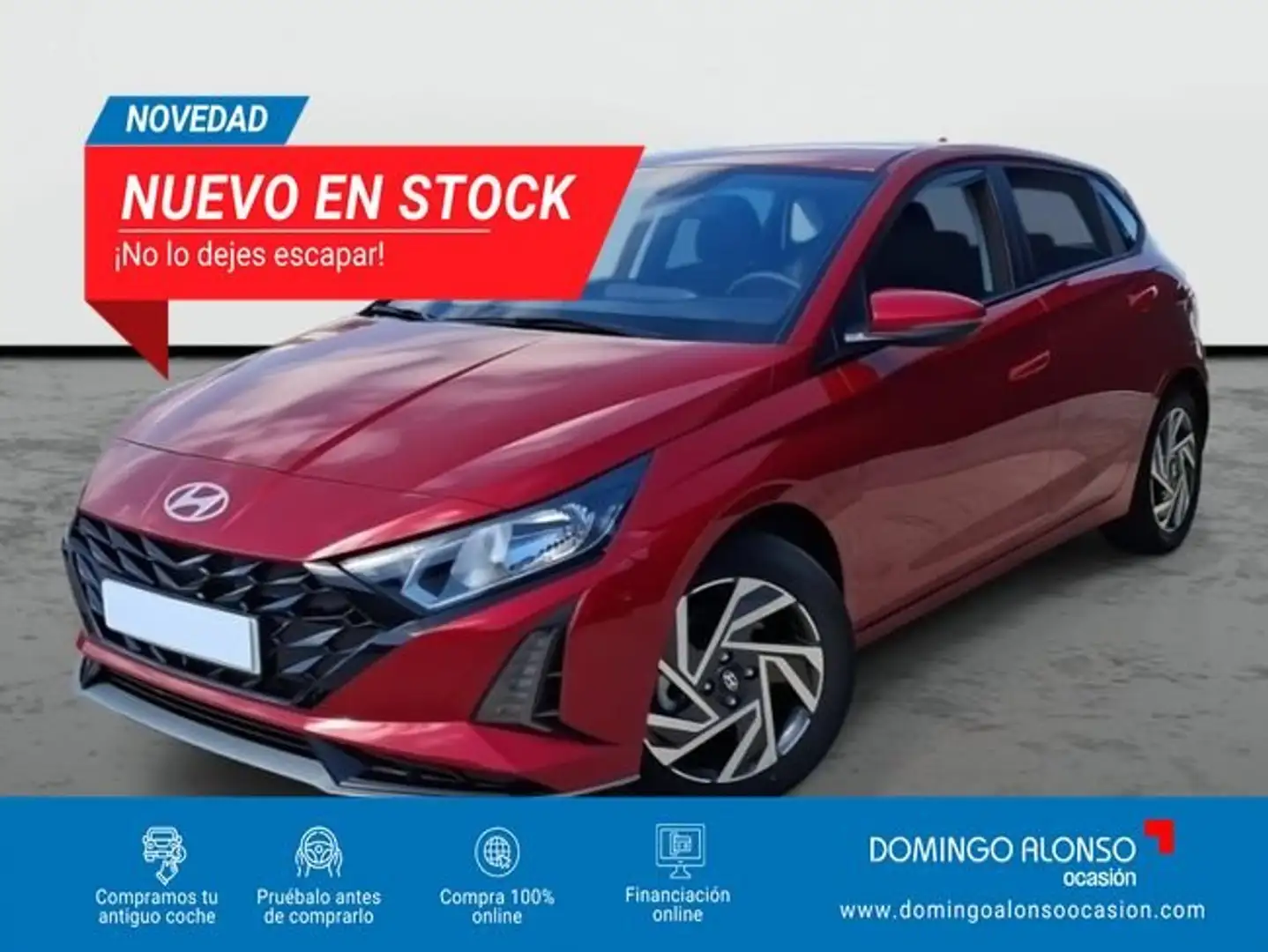 Hyundai i20 FL 1.0 T-GDi 73,5 kW (100 CV) MT6 2WD Smart MY25 Rojo - 1
