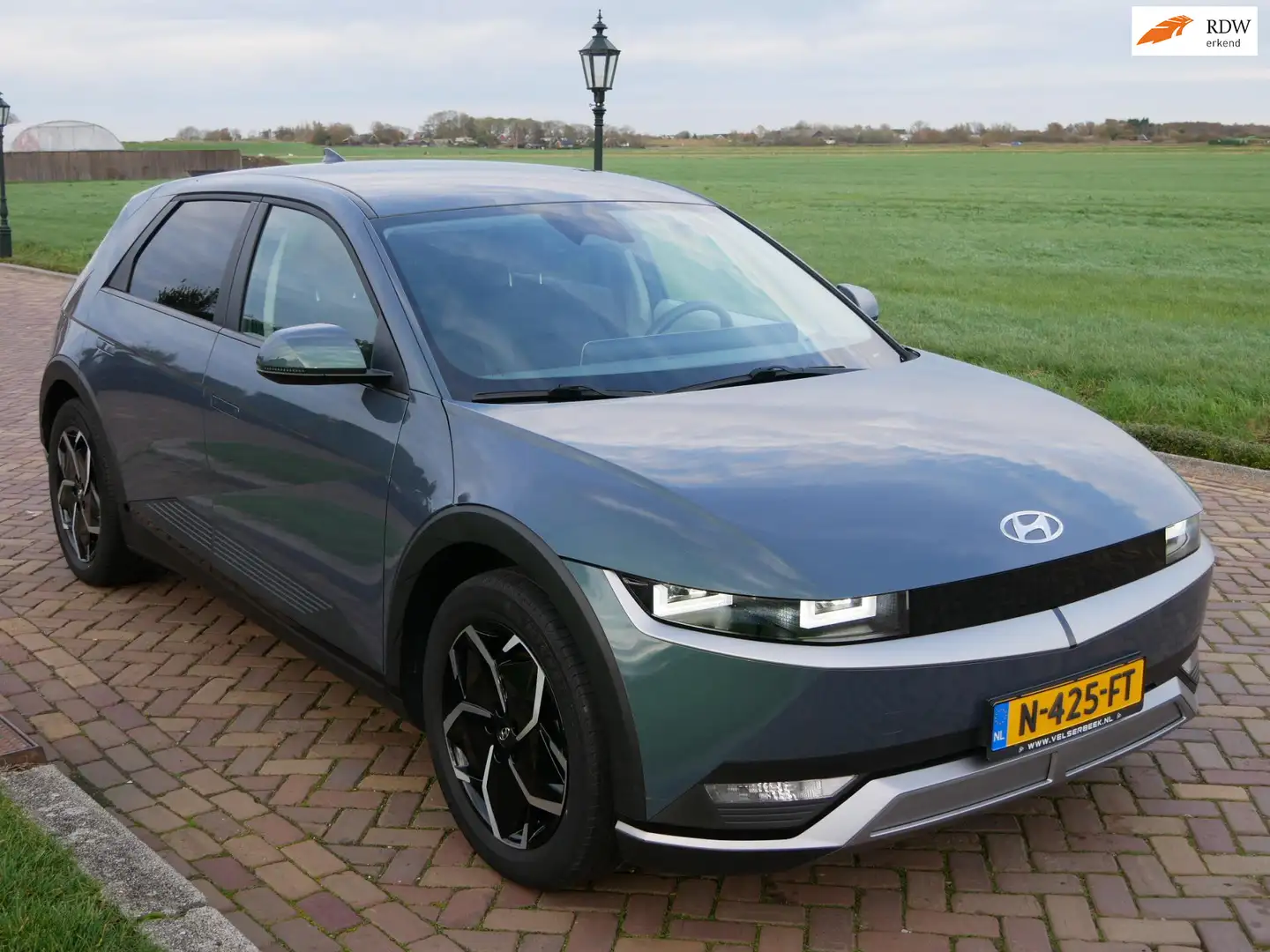 Hyundai IONIQ 5 Style 73kWh ** 19499 NETTO ** CLIMA NAVI Groen - 1