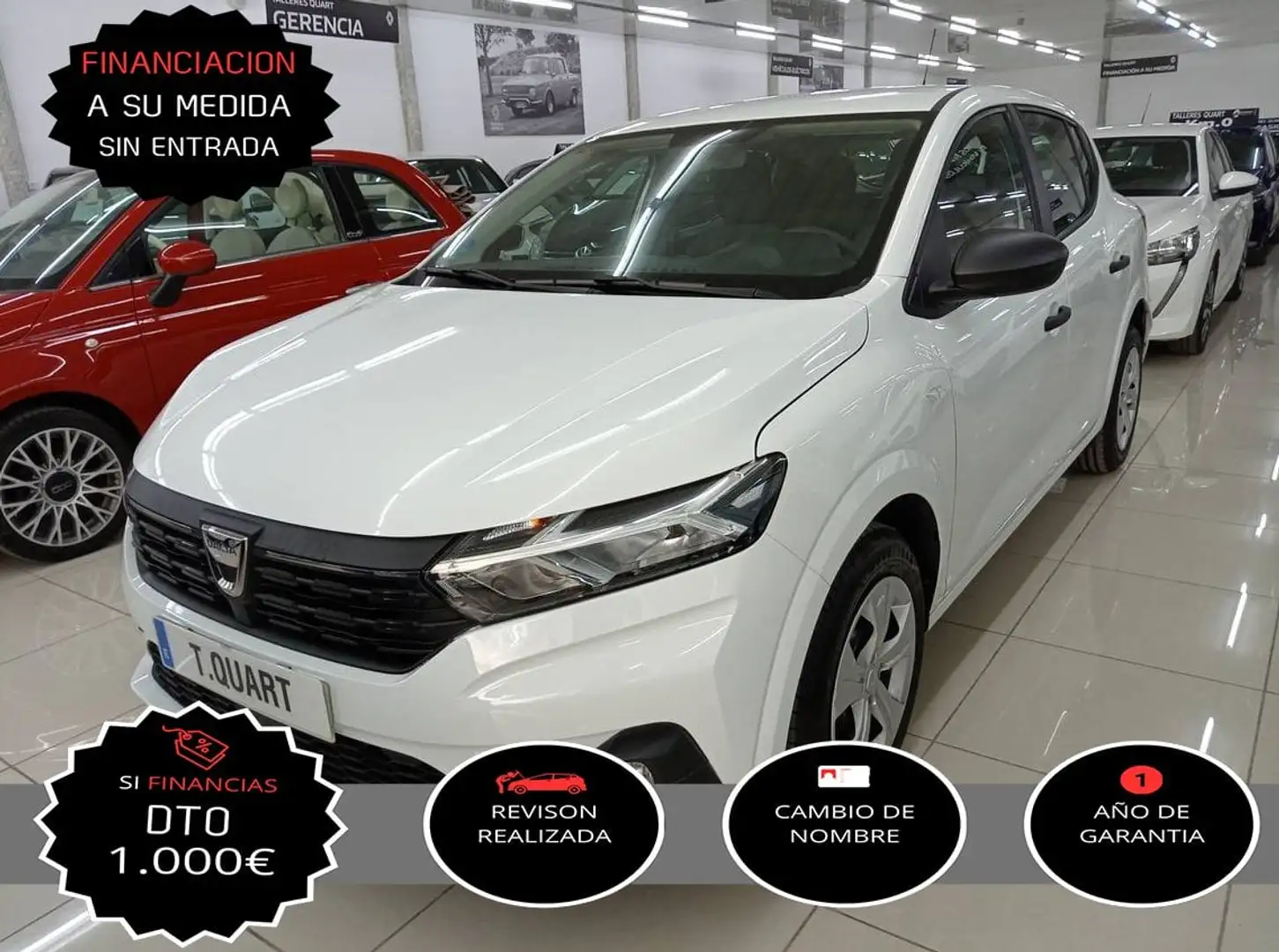 Dacia Sandero ECO-G Essential 74kW Weiß - 1