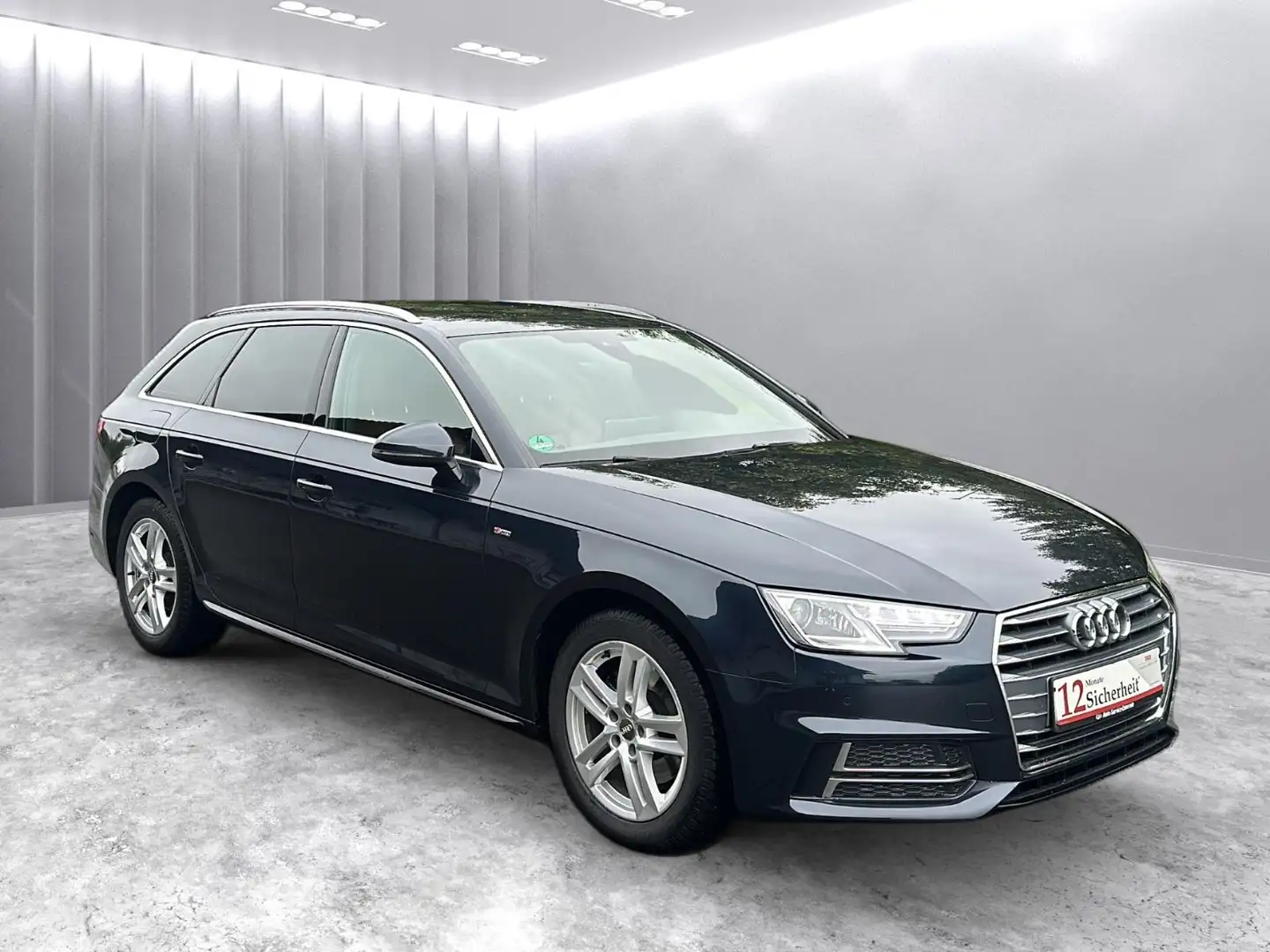 Audi A4 Avant design S-Line *Virtual/AHK/Tempo* Blauw - 1