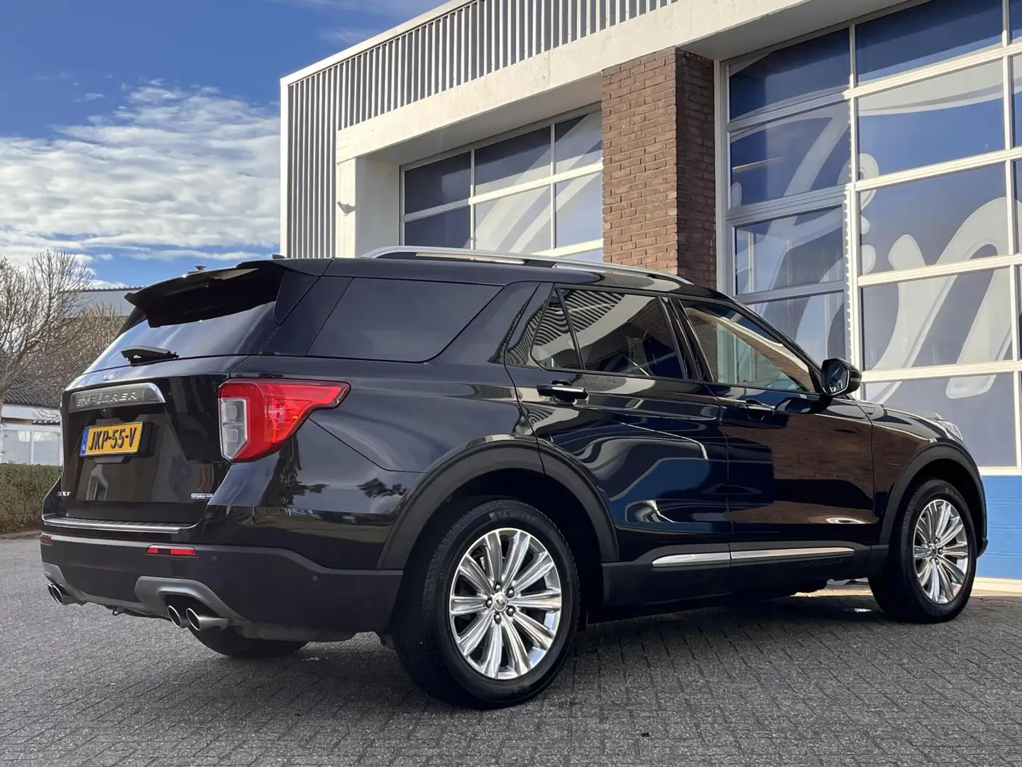 Ford Explorer 3.0 V6 EcoBoost PHEV ST-Line 457PK Trekhaak Panoda Noir - 2