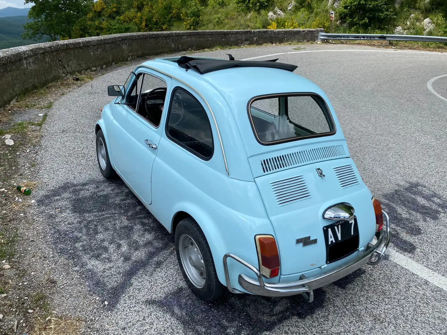 Fiat 500L STORICA Bleu - 1