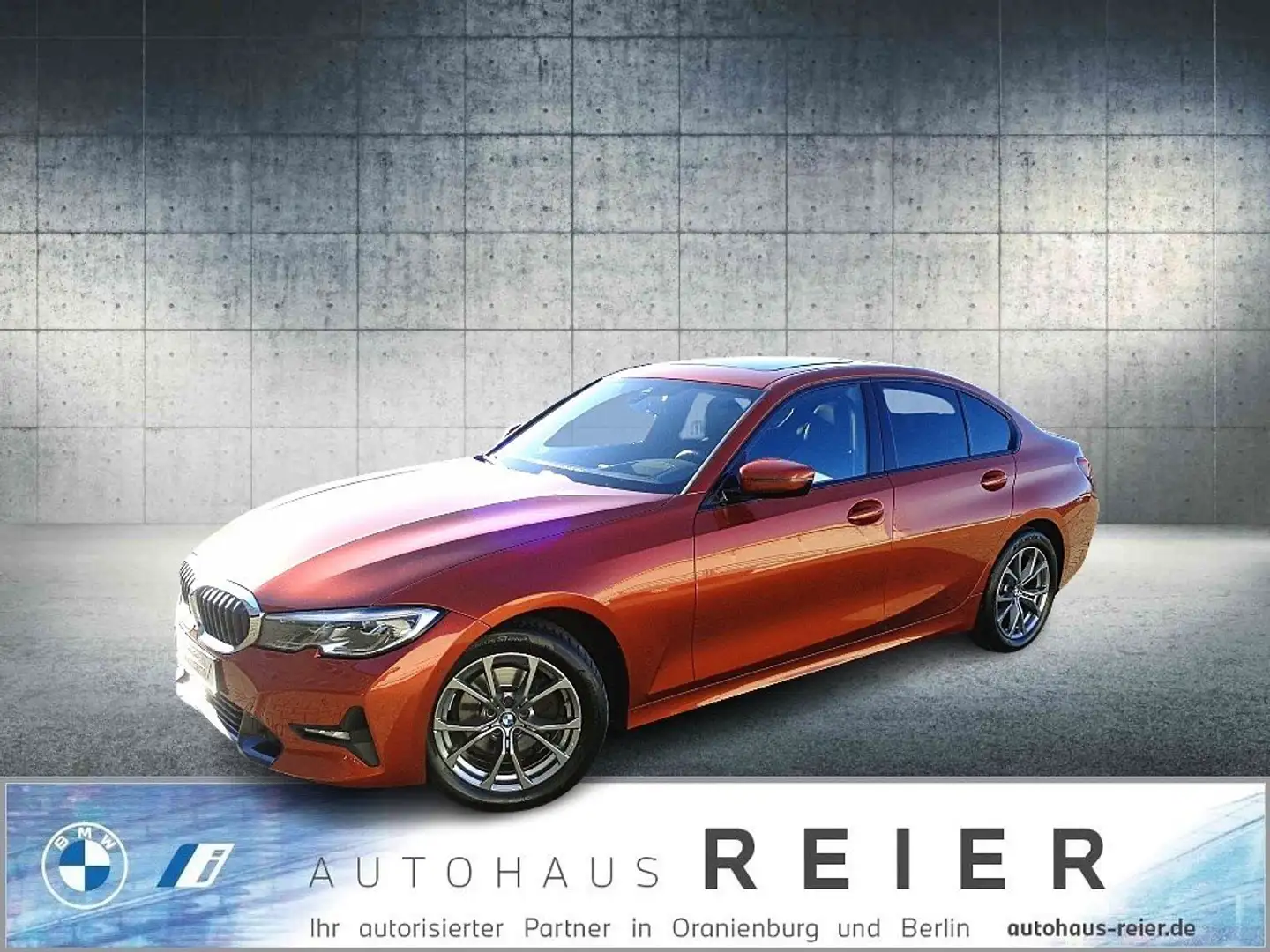 BMW 320 d xDrive SportLine,HUD,GSD,Laser,el.Sitze,AHK Orange - 1