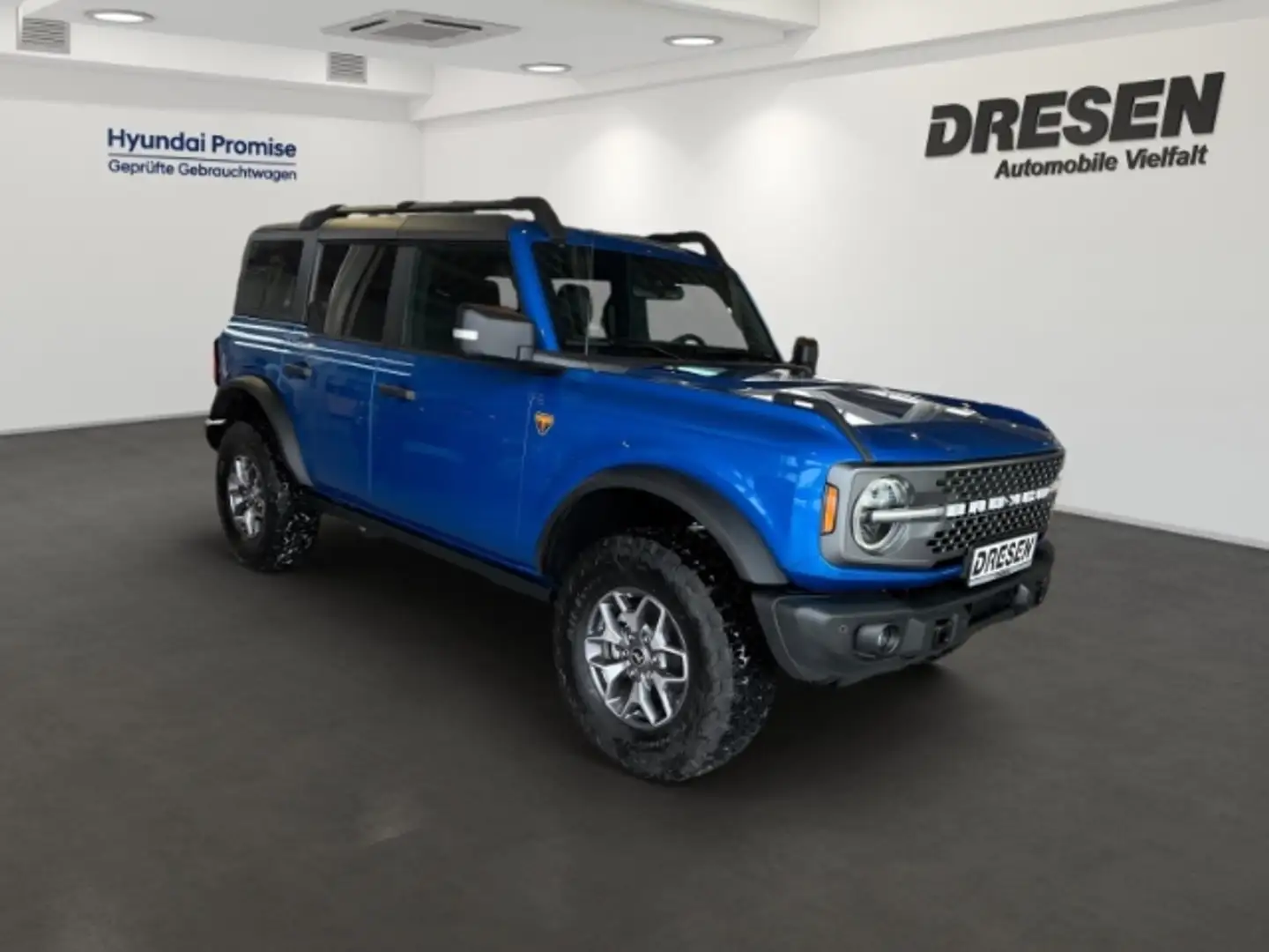 Ford Bronco Badlands e-4WD 2.7 EcoBoost V6+ACC+Kamera+APPLink Bleu - 2