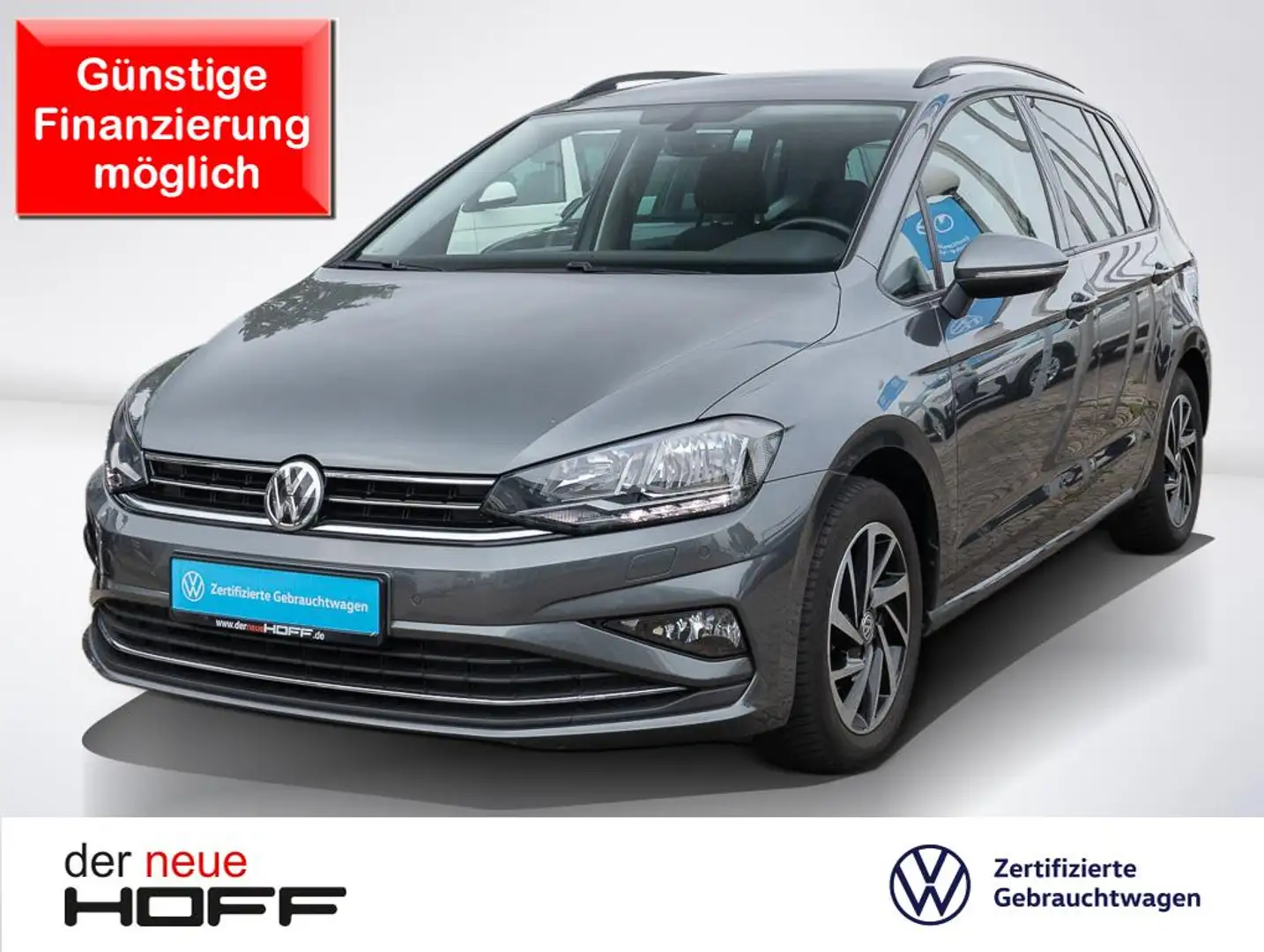 Volkswagen Golf Sportsvan 1.0 TSI DSG Join Navi Spiegelpaket Сірий - 1