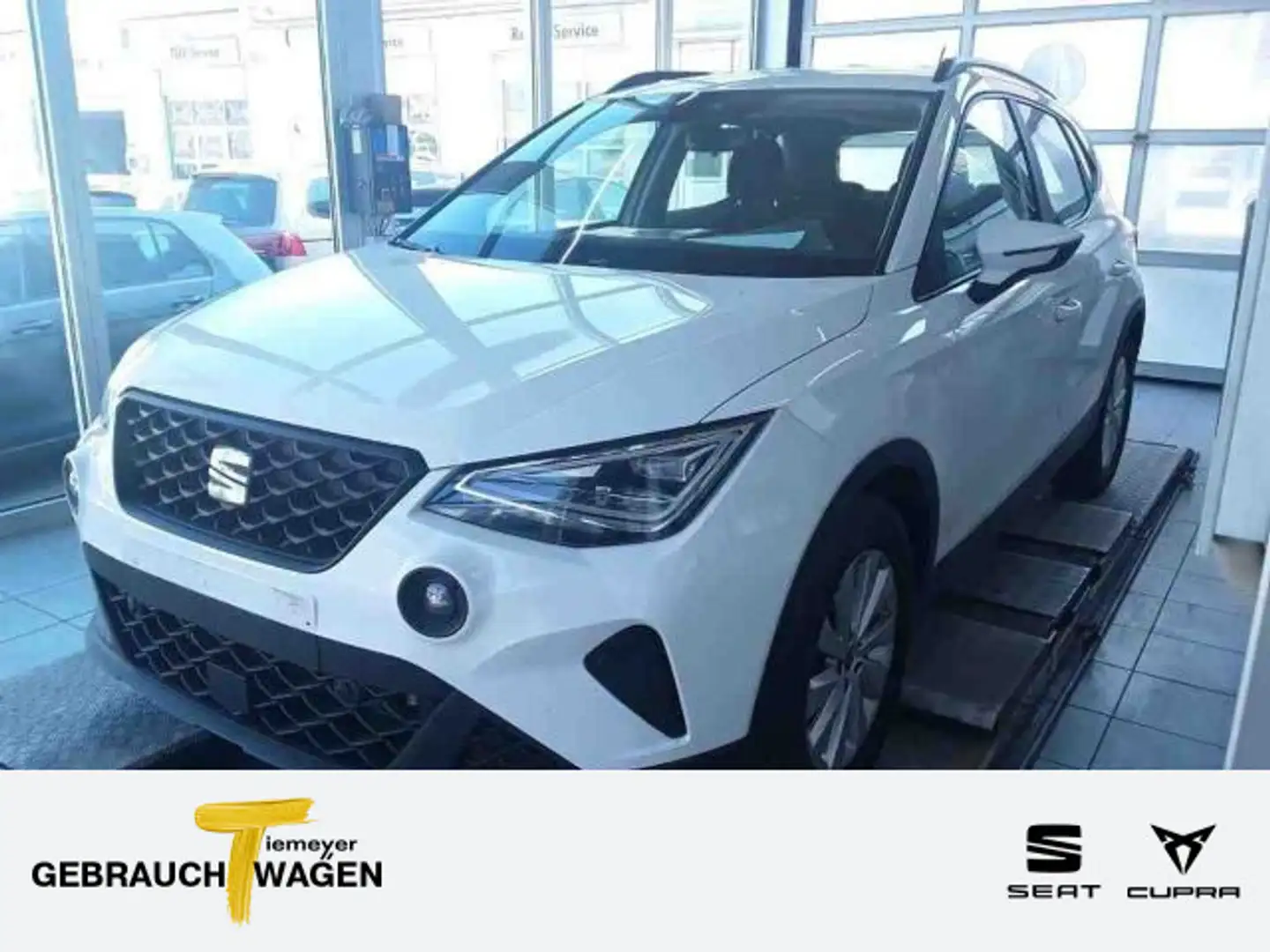 SEAT Arona 1.0 TGI STYLE NEUES MODELL KAMERA NAVI LED Weiß - 1