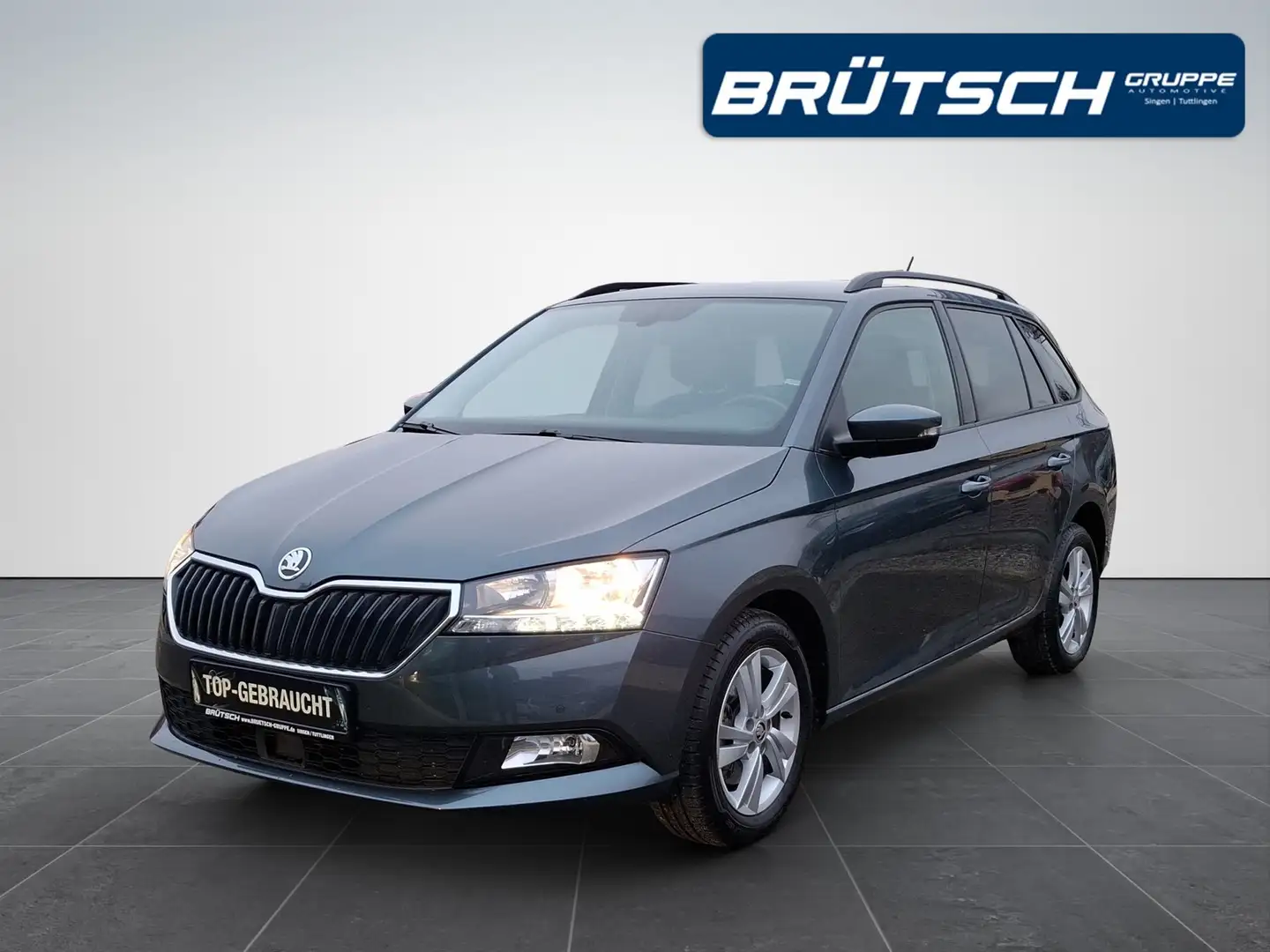 Skoda Fabia Combi Style 1.0 TSi DSG / PDC / NAVI / AHK Grau - 1