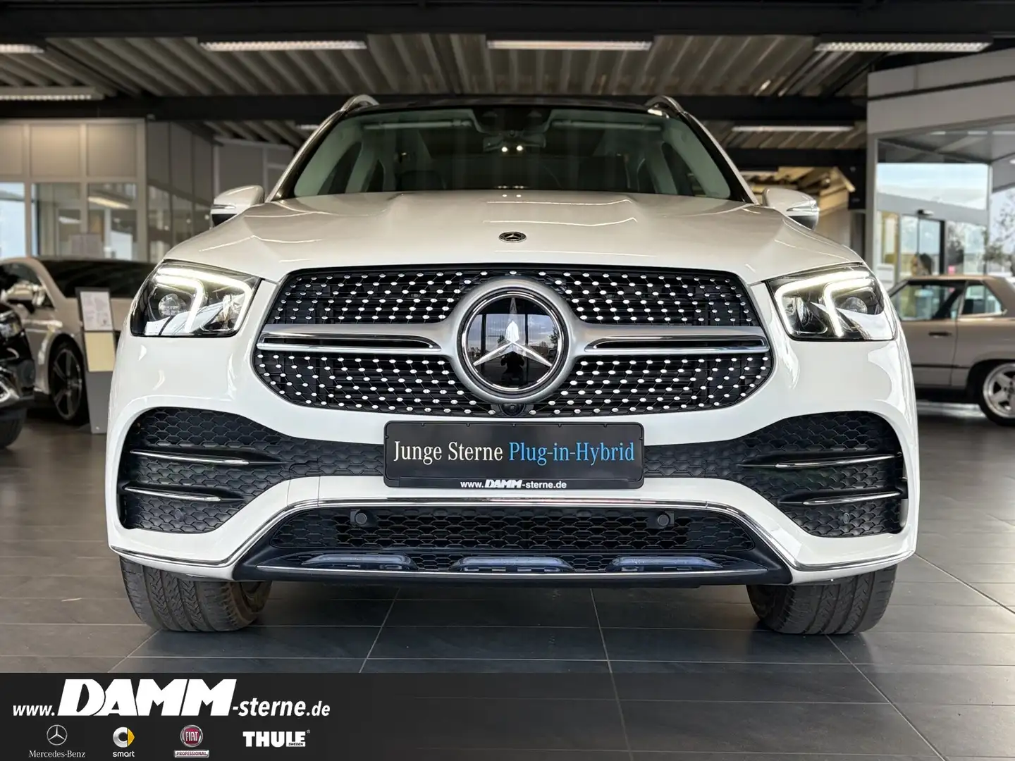 Mercedes-Benz GLE 350 GLE 350 de 4M AMG Line/Pano/360°/AHK/FAP/Memory Weiß - 2