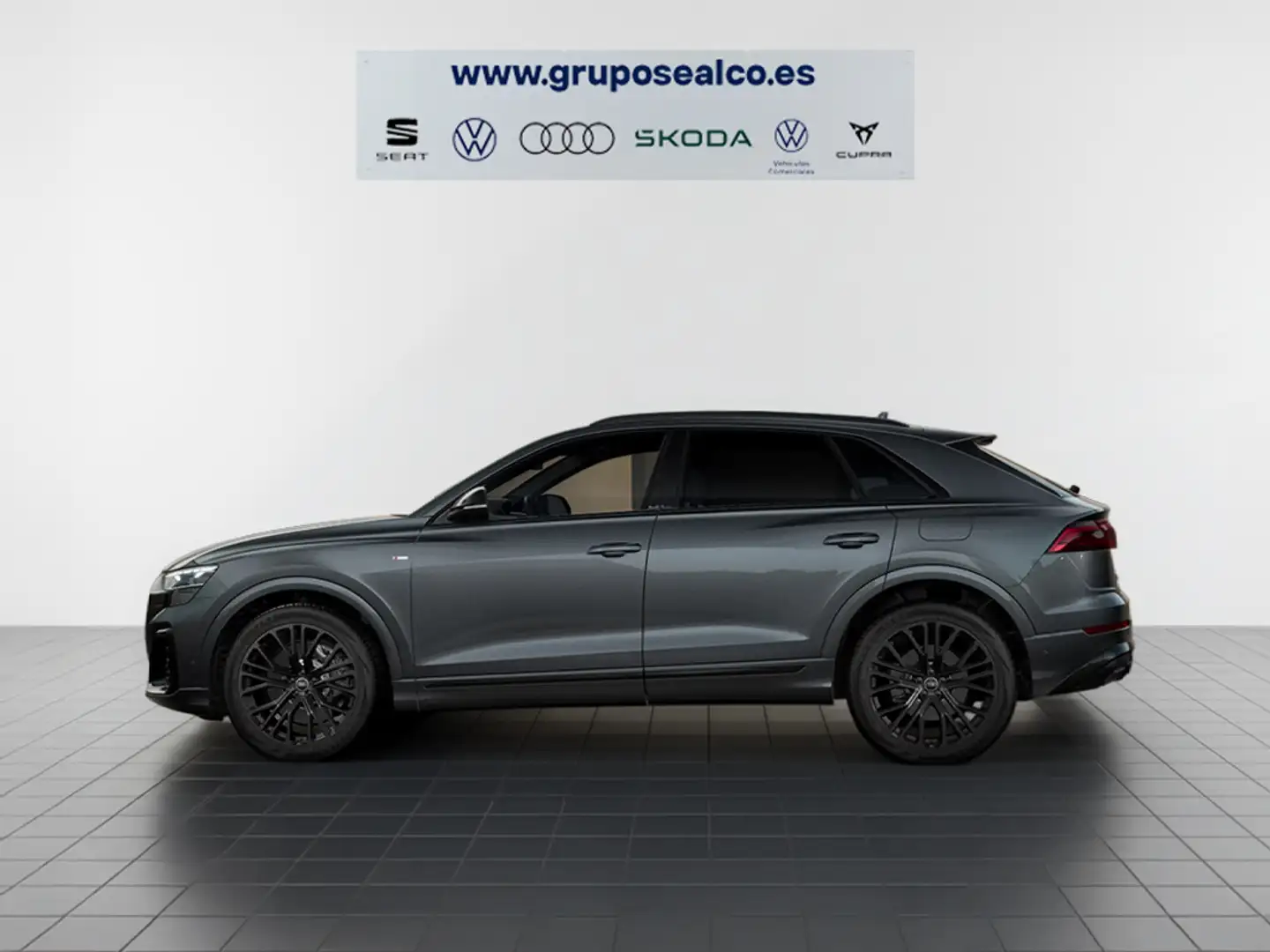 Audi Q8 TFSIe Black line quattro tiptronic 360kW Gris - 2