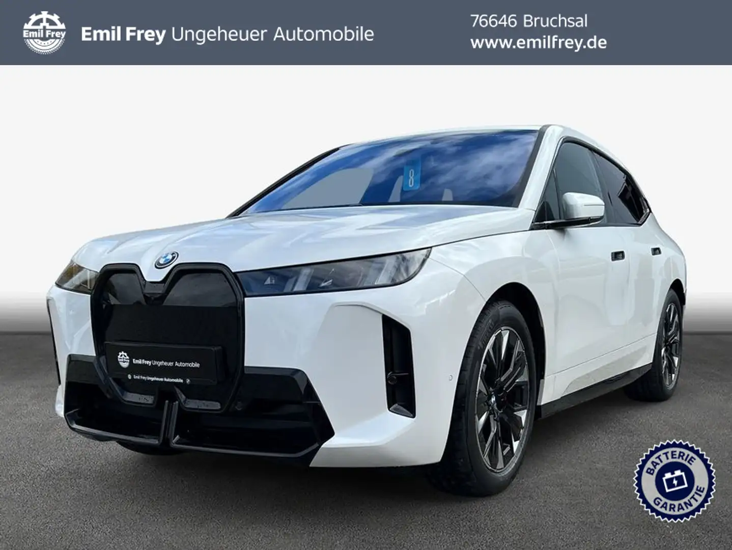 BMW iX xDrive45 300 kW, 5-türig (Strom) Blanc - 1