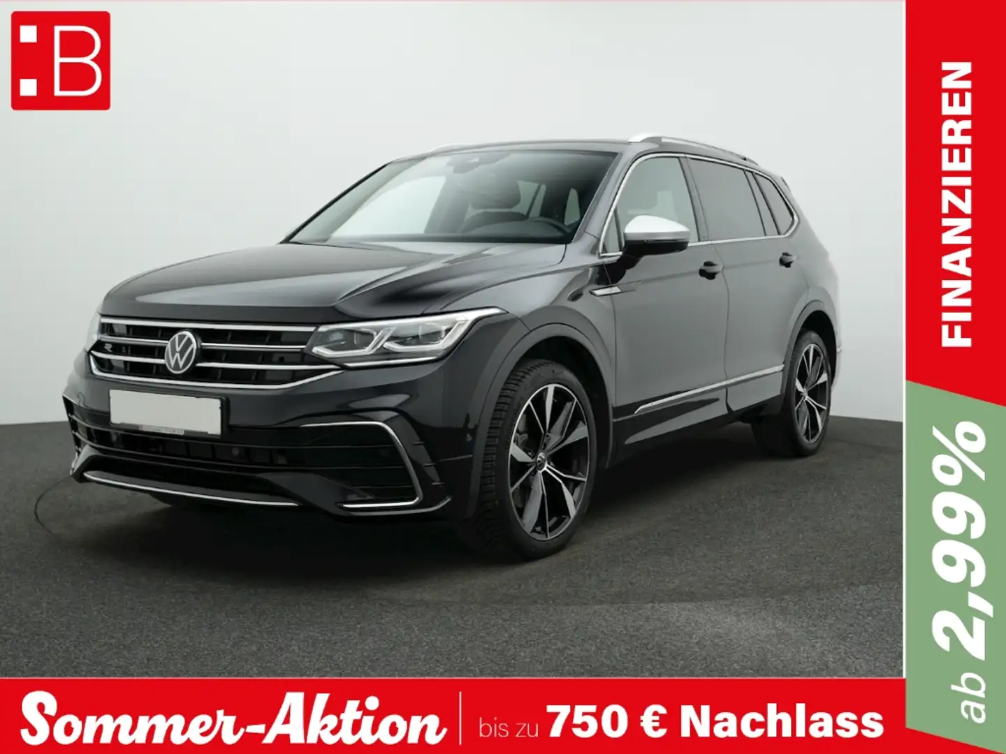 Volkswagen Tiguan Allspace 2.0 TSI DSG 4Mo. R-Line 7-S. PANO 20 MISANO KAMERA Schwarz - 1