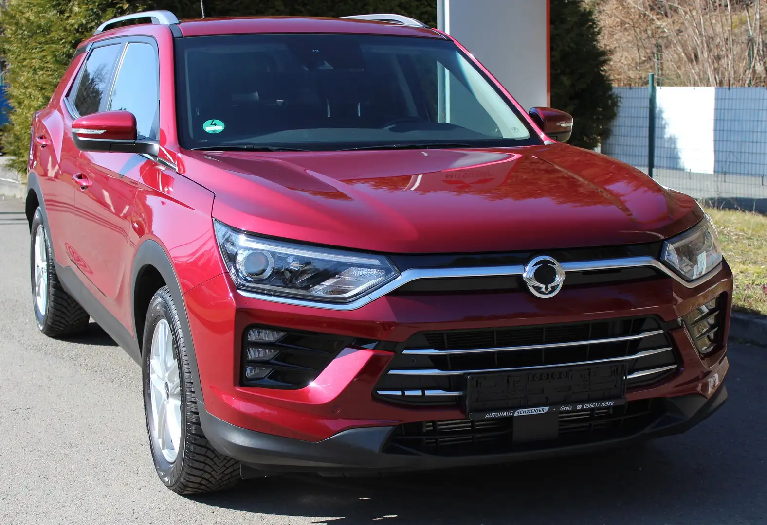 SsangYong Korando QUARTZ 1.6 D AWD 6AT, ALLRAD, Klima, RF-Kamera Červená - 1