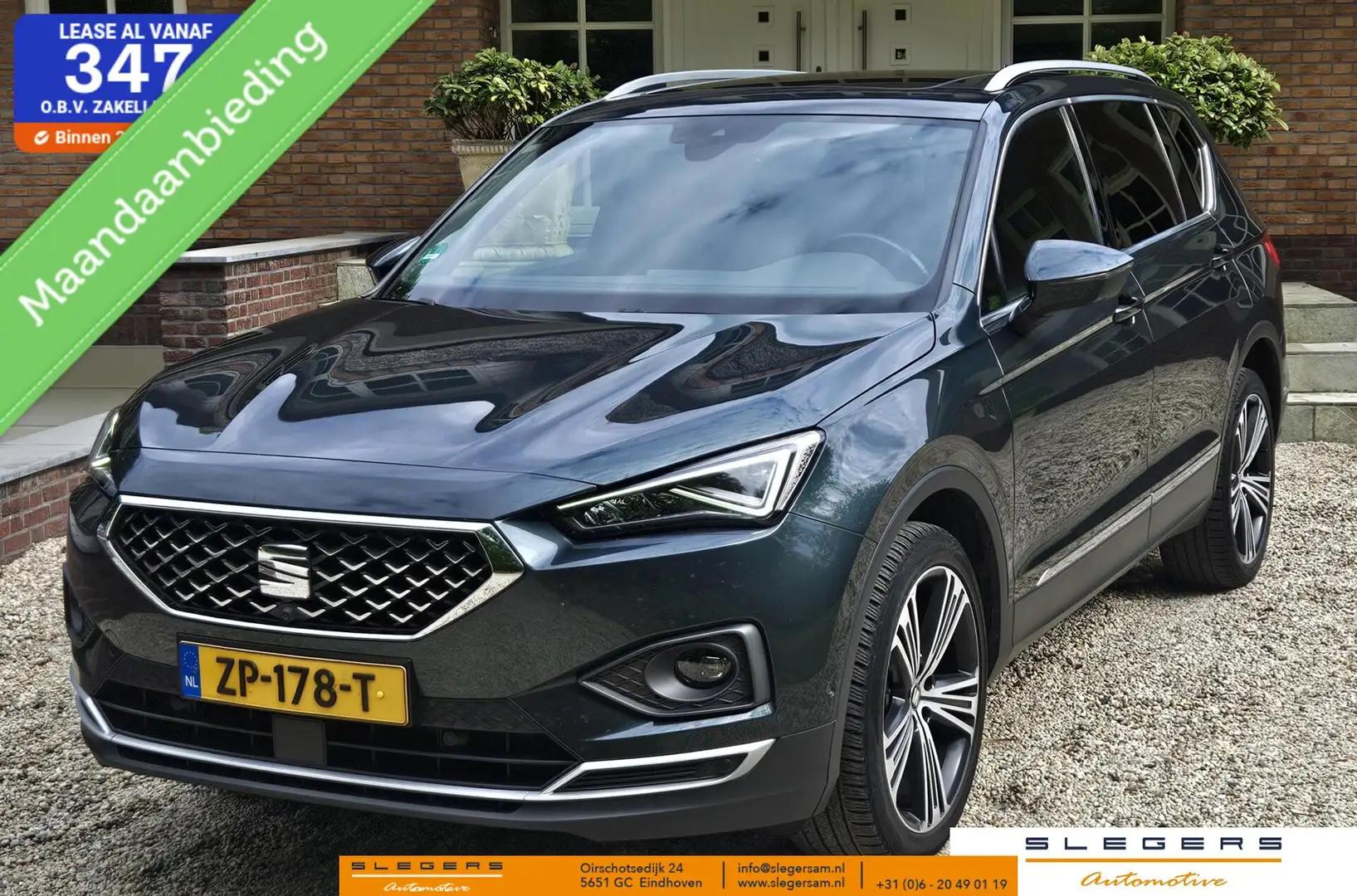 SEAT Tarraco 2.0 TSI 4DRIVE Xcellence Limited Edition 7 persoon Groen - 1