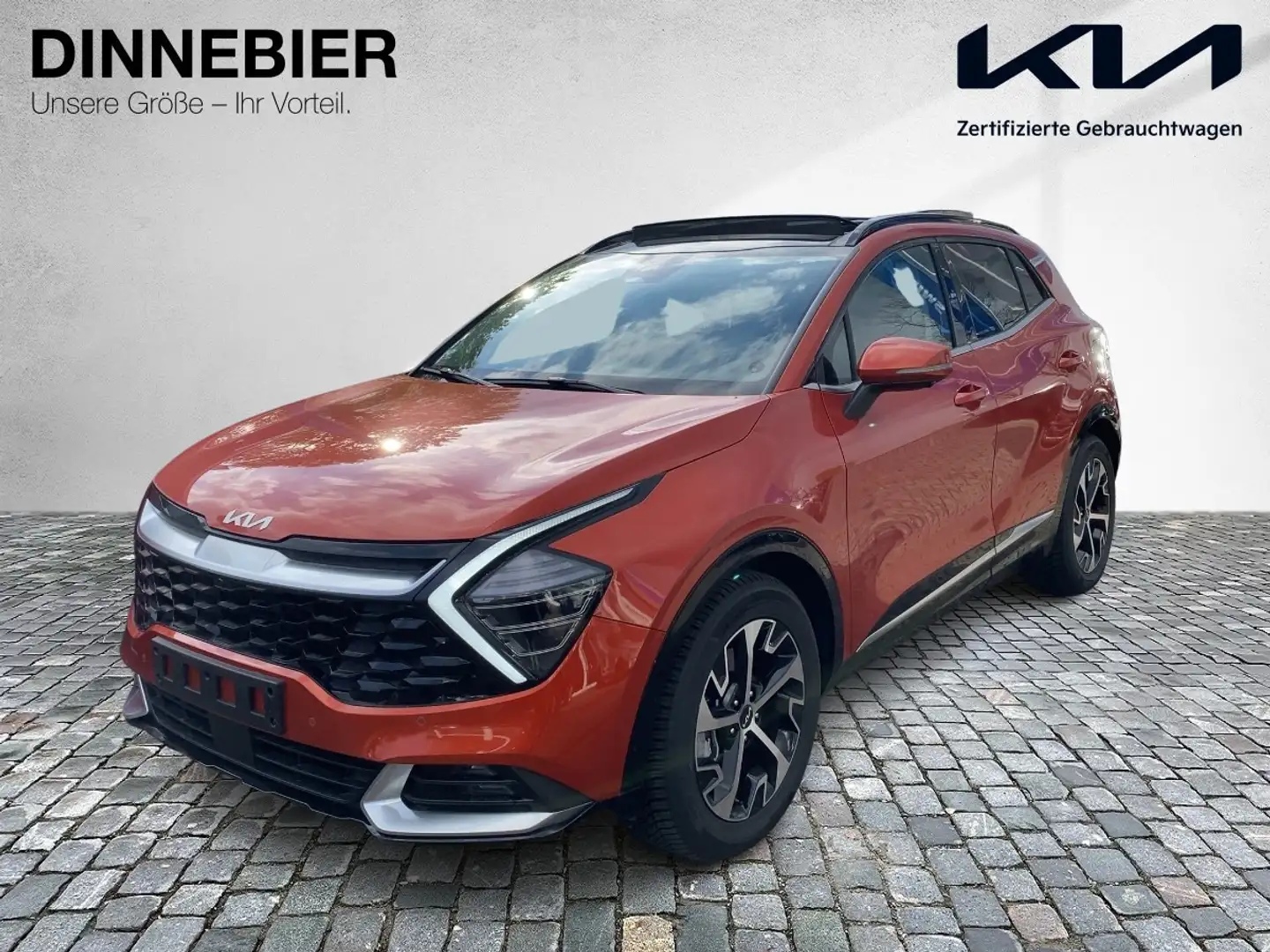 Kia Sportage Spirit 1.6T LED+360°+Glasdach+Navi Orange - 2