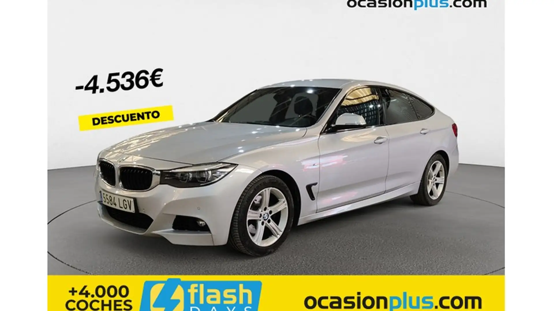 BMW 320 320dA Gran Turismo Plateado - 1