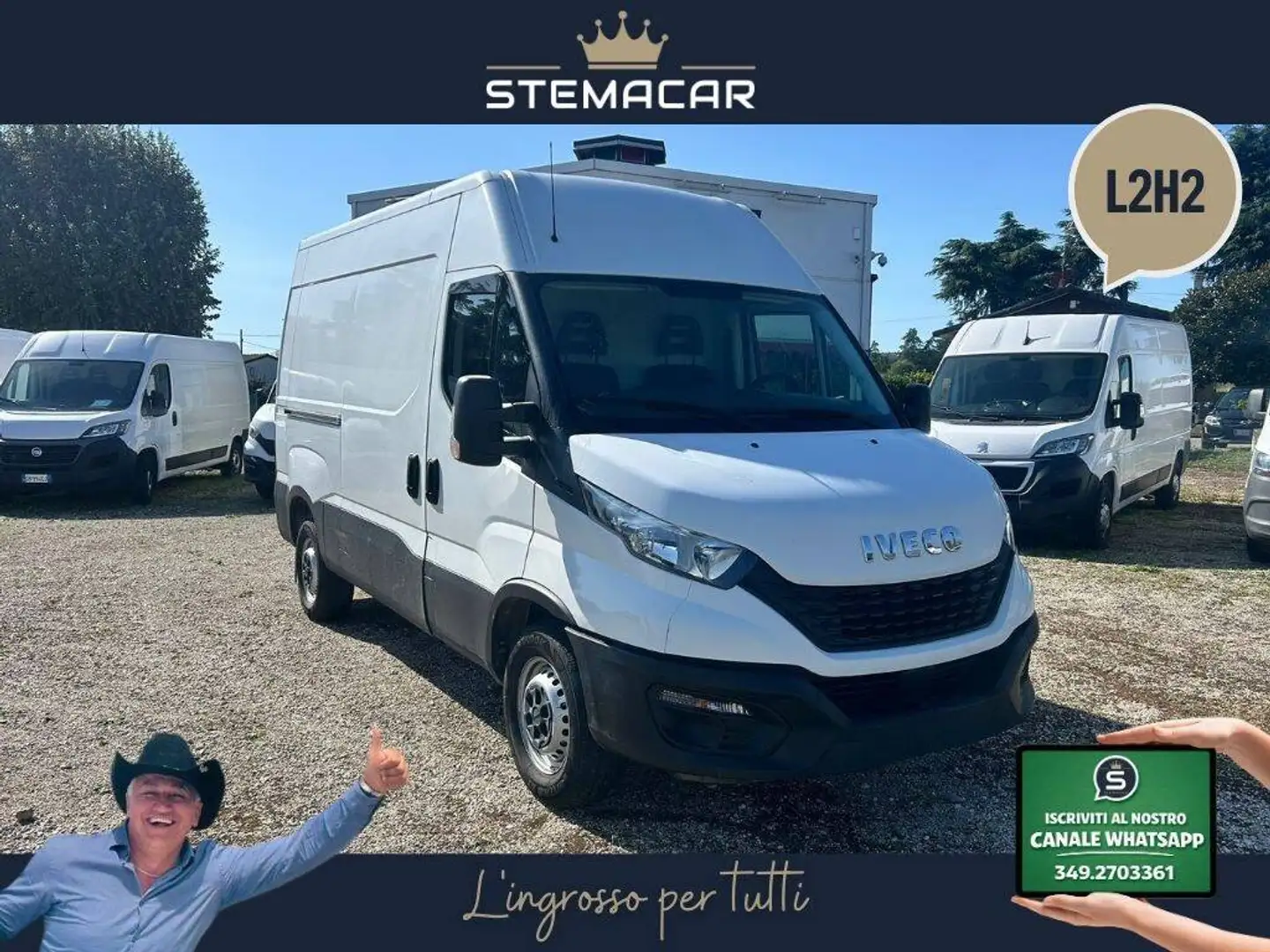 Iveco Daily 35 S12 V H2 3520 E6d-temp +iva Weiß - 1