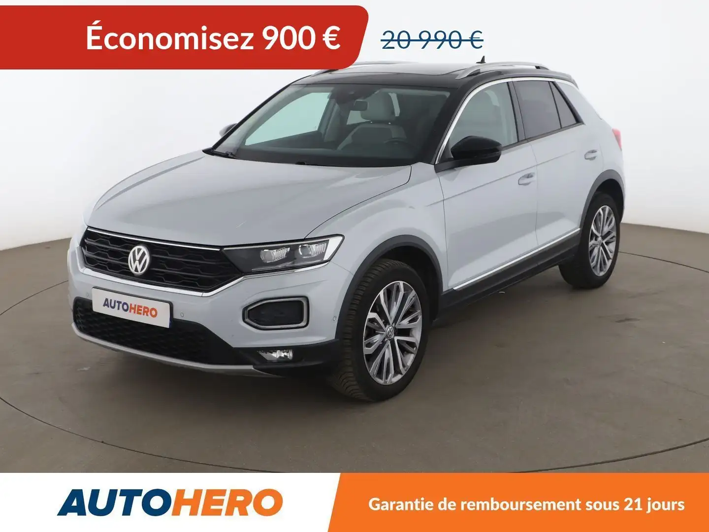 Volkswagen T-Roc 2.0 TDI Carat Exclusive DSG7 Beige - 1