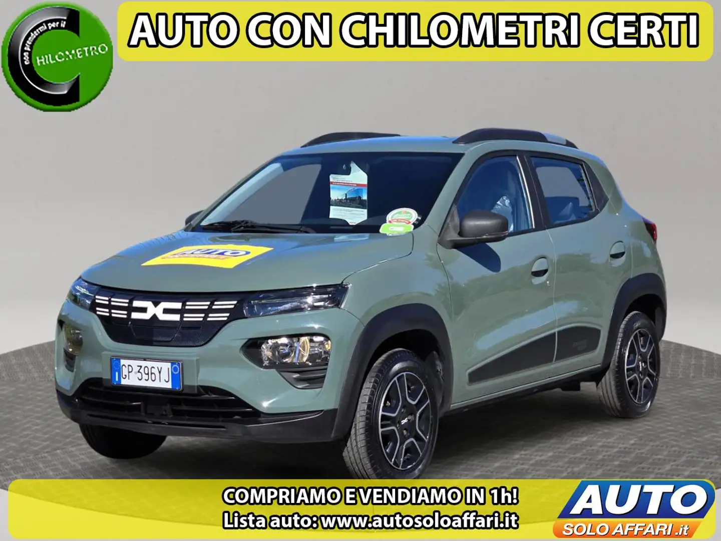 Dacia Spring Electric 2023 RESTYLING 26.000KM OK NEOPATENTATI Verde - 2
