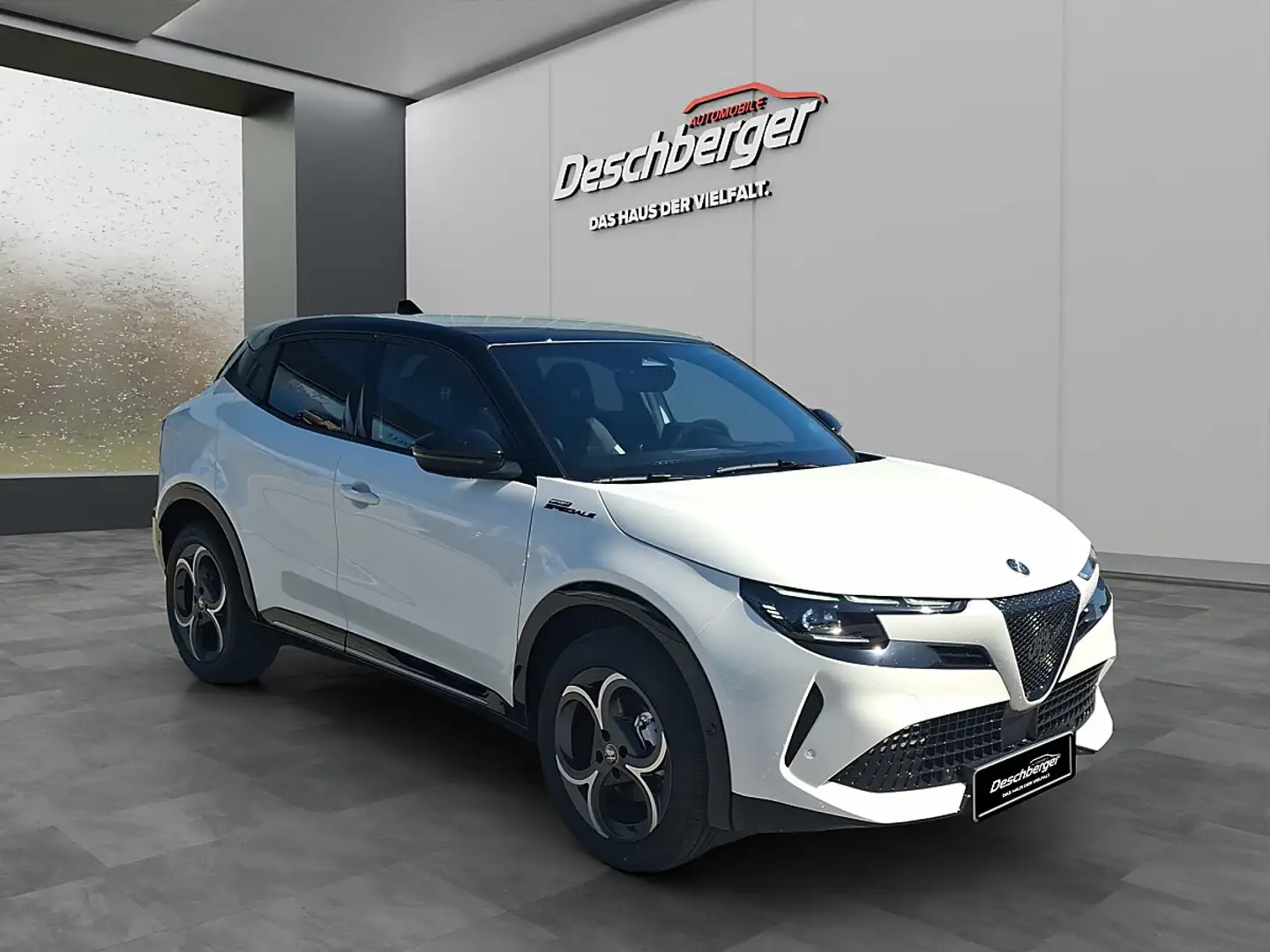 Alfa Romeo Junior Ibrida Sport Speciale 1.2 MHEV e-DCT6 40er Sond... Weiß - 2