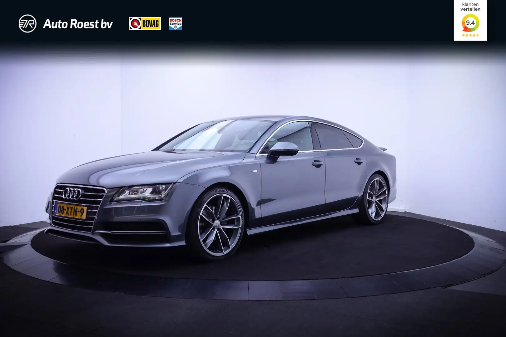 Audi A7 Sportback 2.8 FSI Aut. S-LINE NAVI | LEER | ELEK. Gris - 1